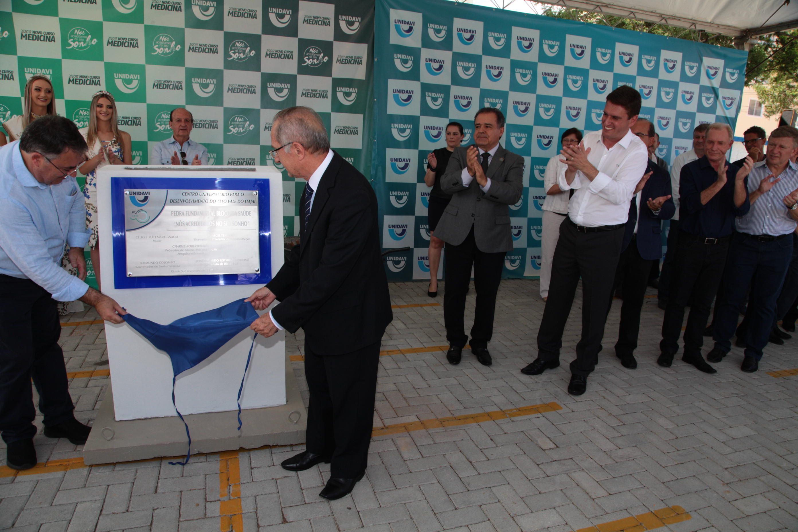UNIDAVI - Lançamento das Obras do Bloco da Saúde