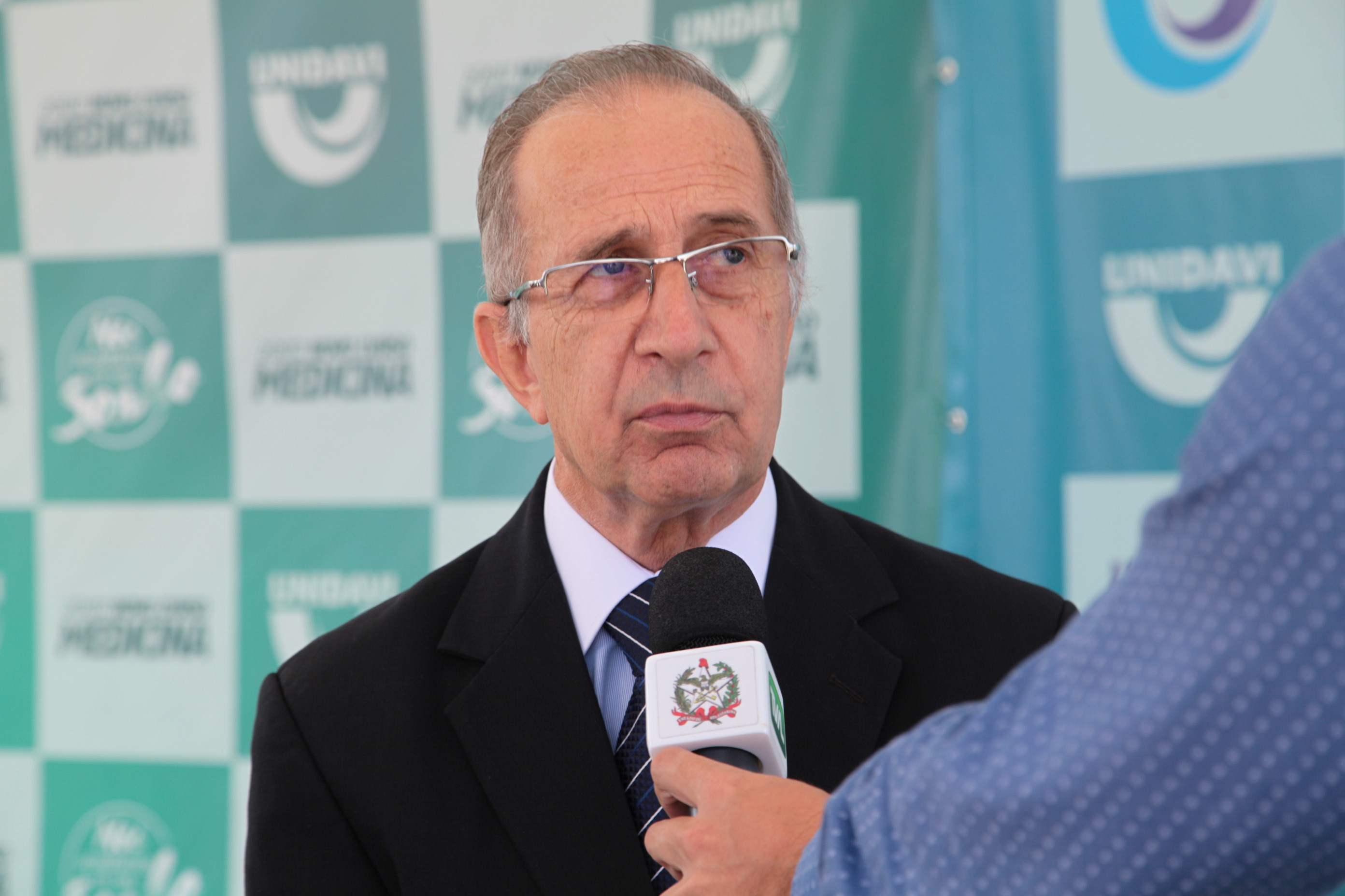 UNIDAVI - Lançamento das Obras do Bloco da Saúde - Reitor Célio Simão Matagnago