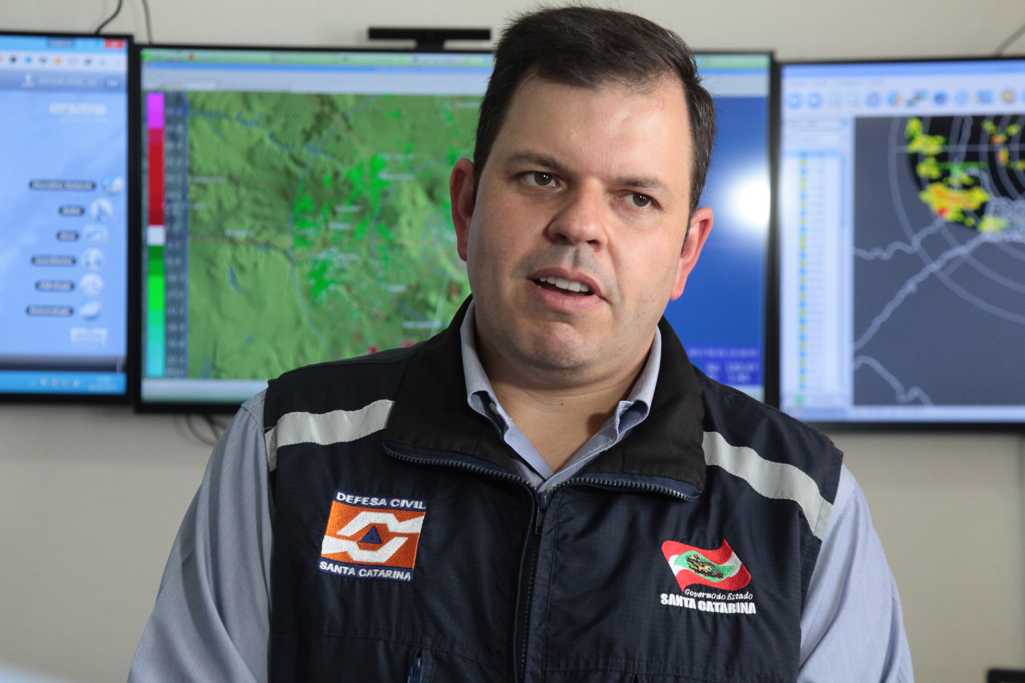 Rodrigo Moratelli, secretário estadual de Defesa Civil