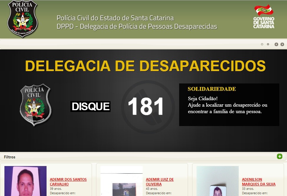 Polícia Civil ganha nova ferramenta na busca por pessoas desaparecidas