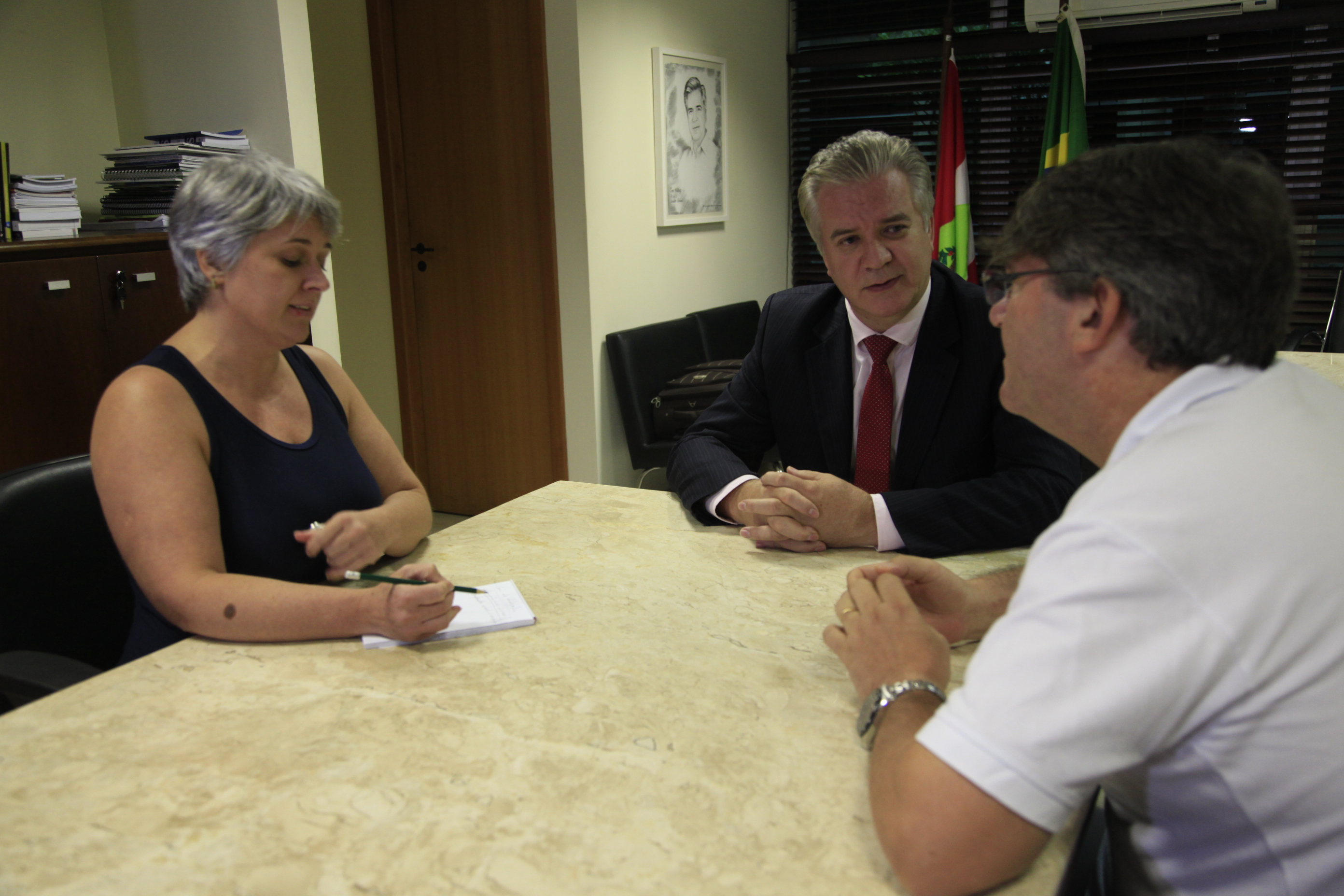 Reunião com o Conselho Nacional de Saúde.