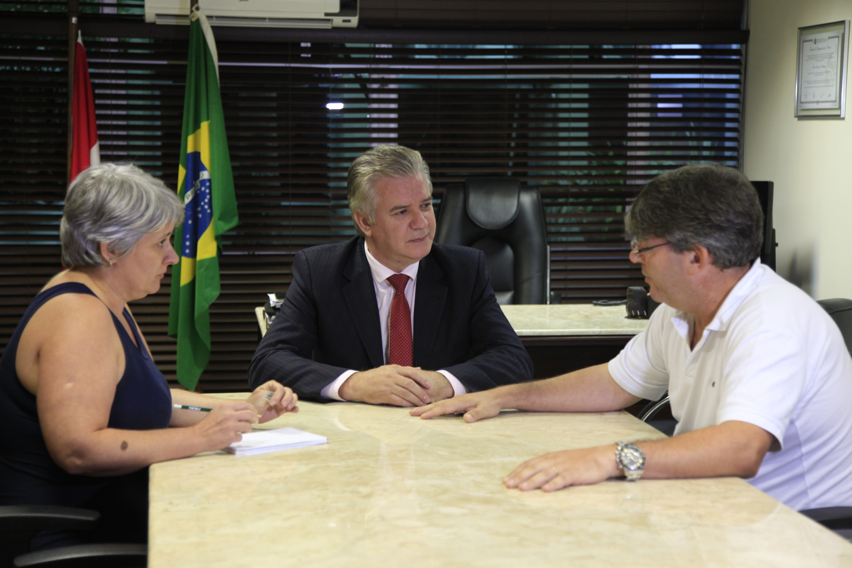 Reunião com o Conselho Nacional de Saúde.