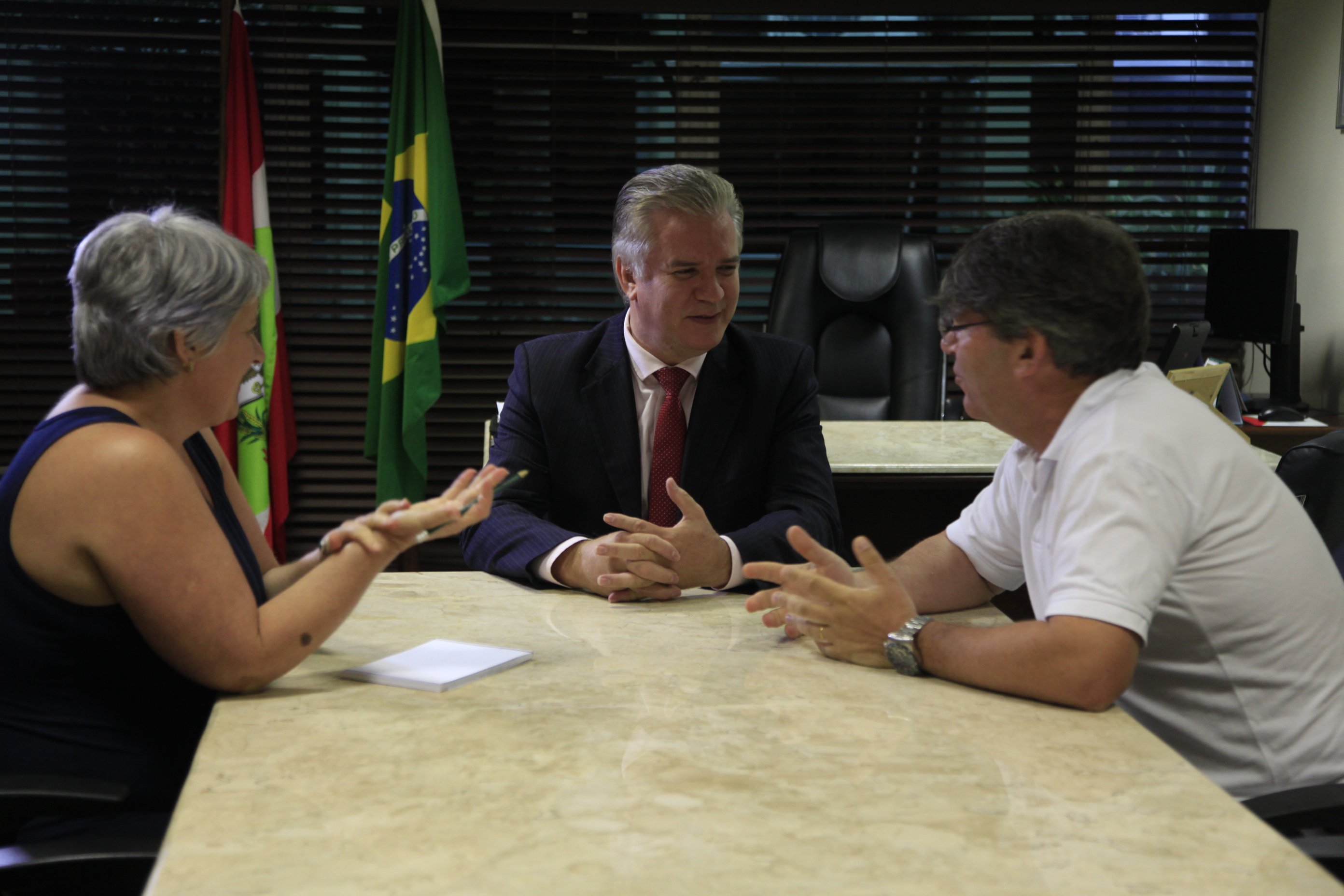 Reunião com o Conselho Nacional de Saúde.