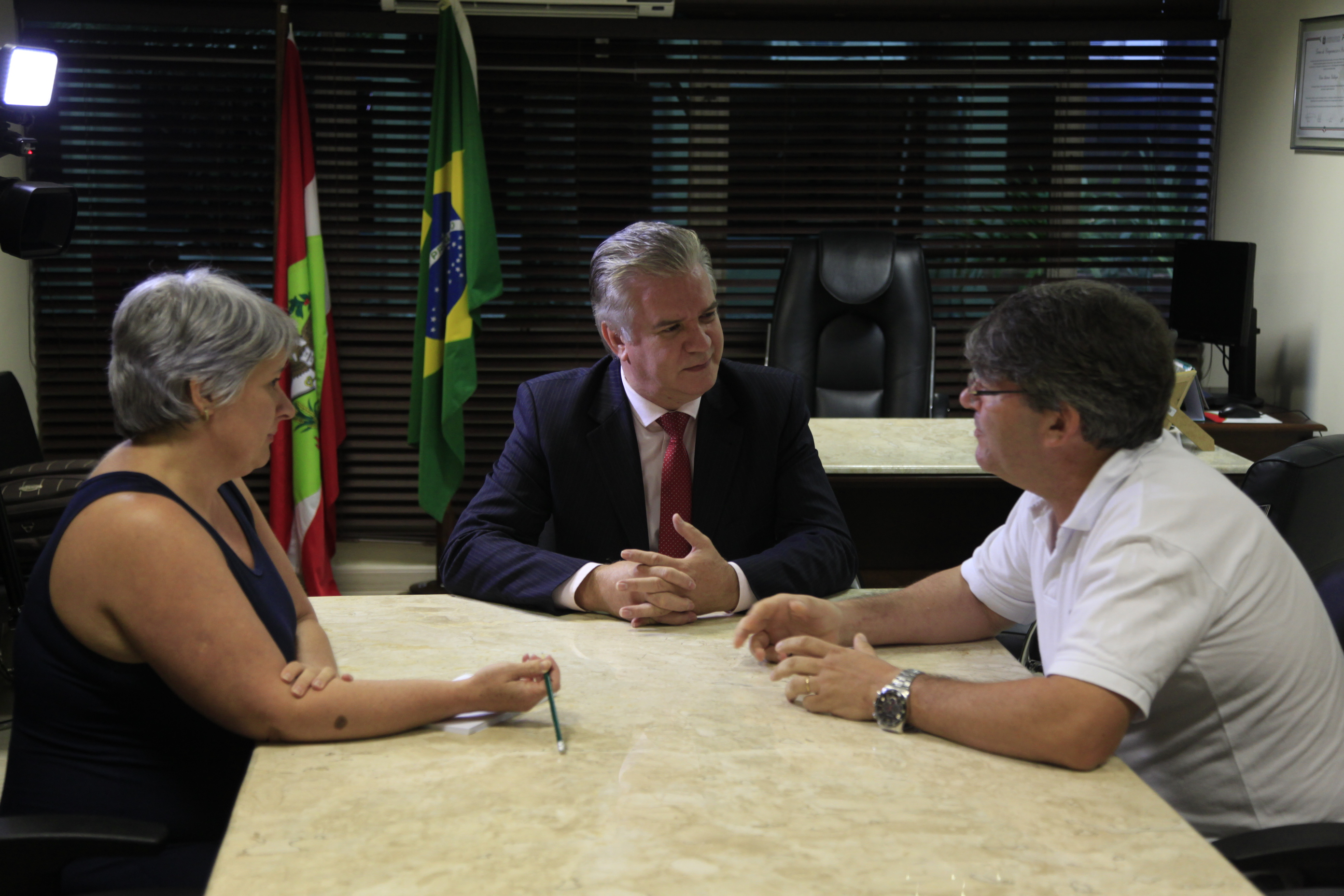 Reunião com o Conselho Nacional de Saúde.