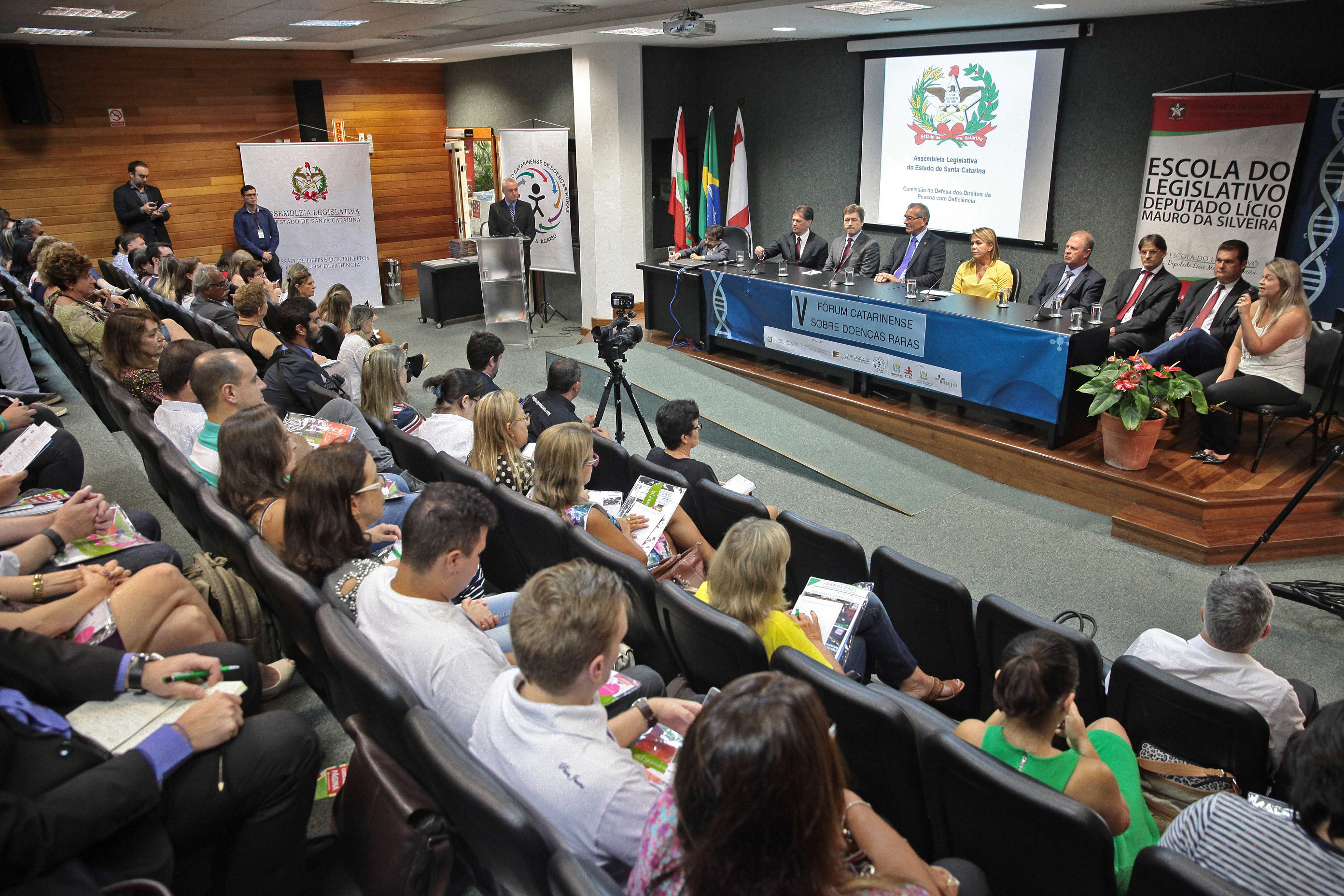 V Fórum Catarinense sobre Doenças Raras. Foto: Fábio Queiroz/ Agência AL