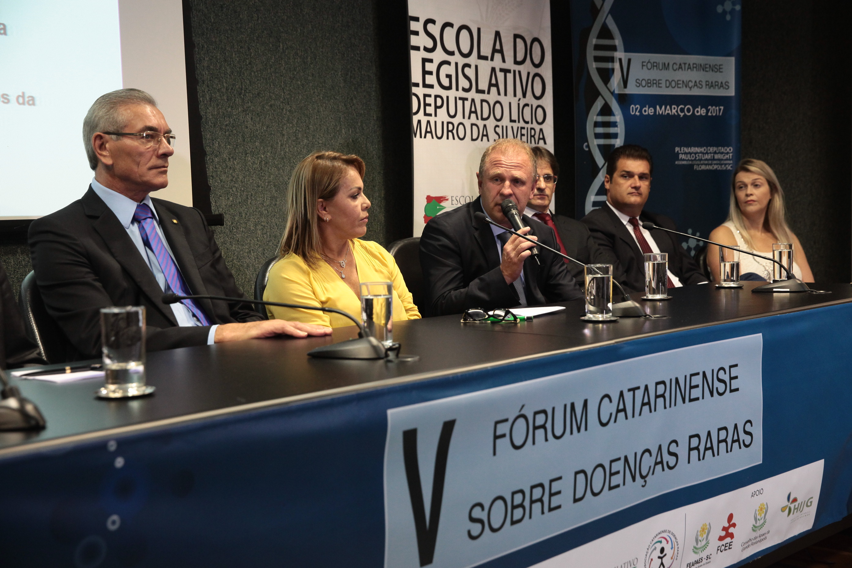 V Fórum Catarinense sobre Doenças Raras. Foto: Fábio Queiroz/ Agência AL