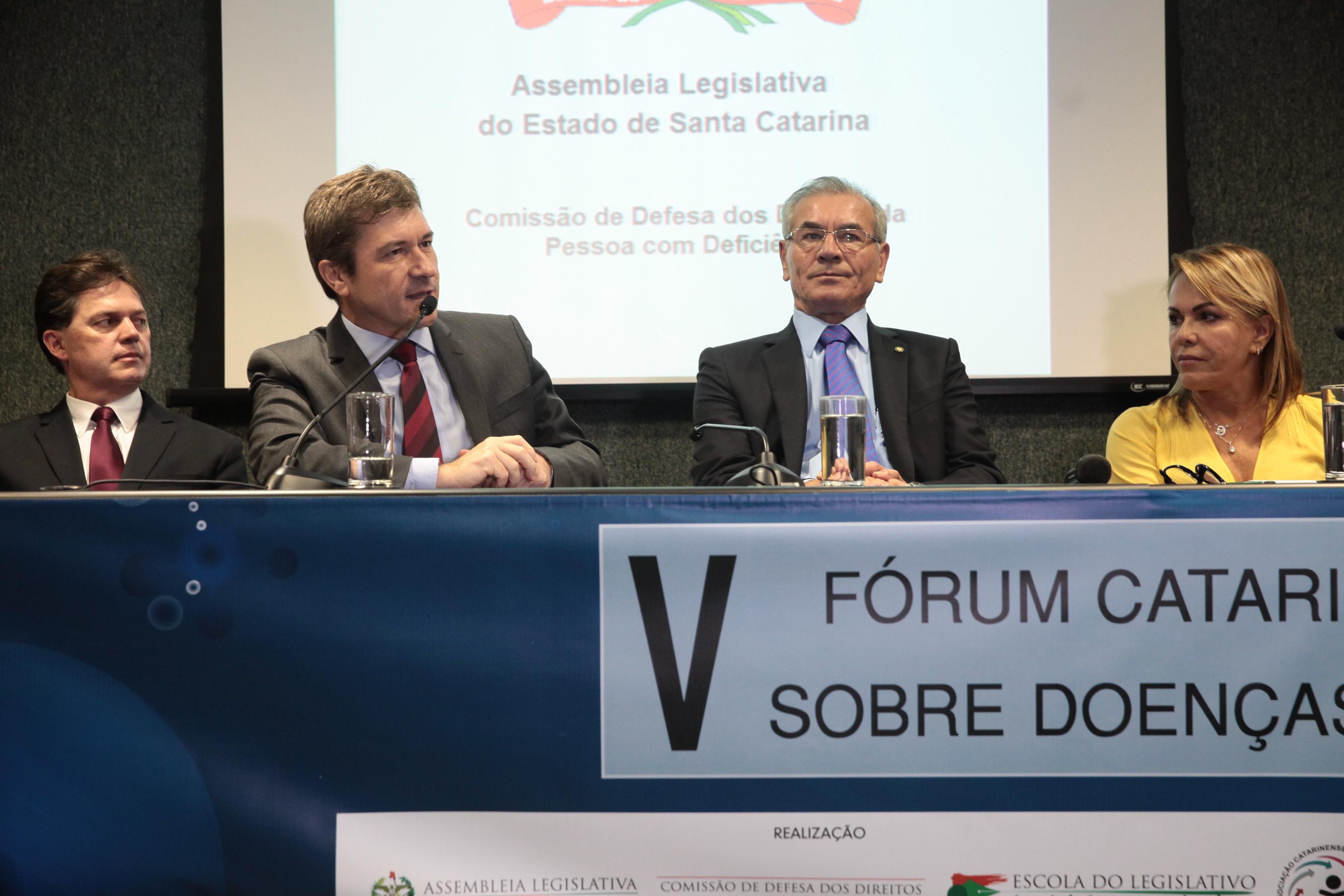 V Fórum Catarinense sobre Doenças Raras. Foto: Fábio Queiroz/ Agência AL