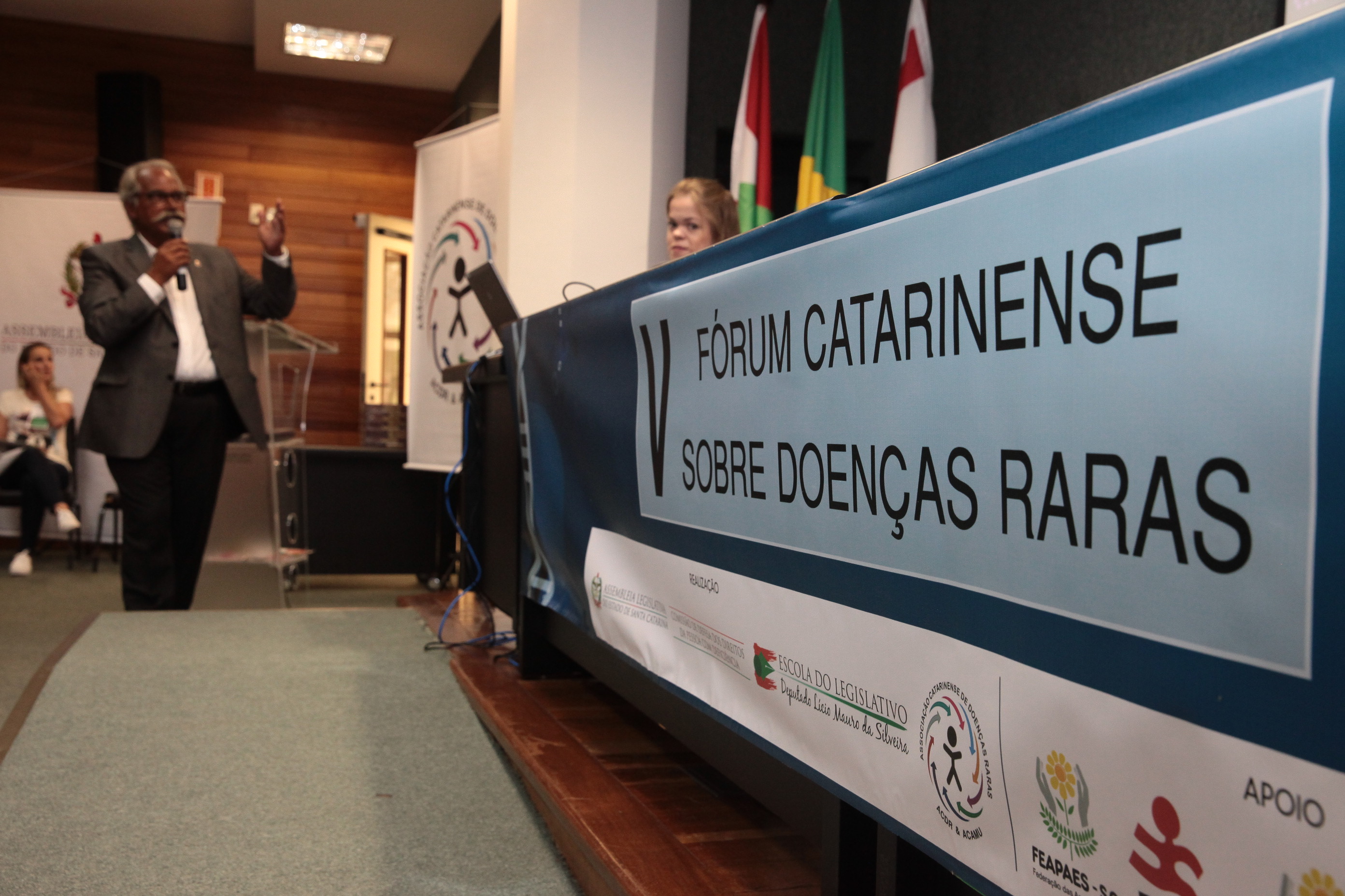 V Fórum Catarinense sobre Doenças Raras. Foto: Fábio Queiroz/ Agência AL