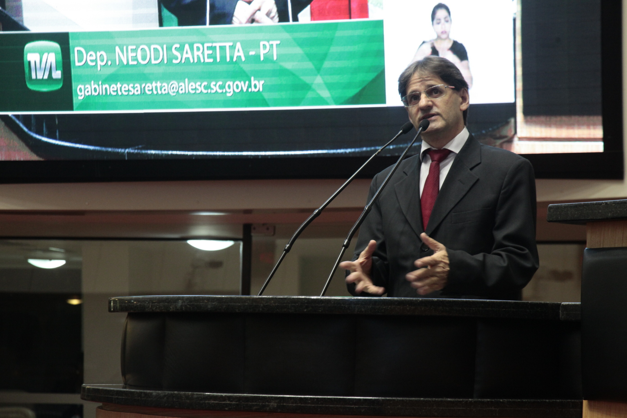 Saretta debate com Cosems situação da saúde em SC