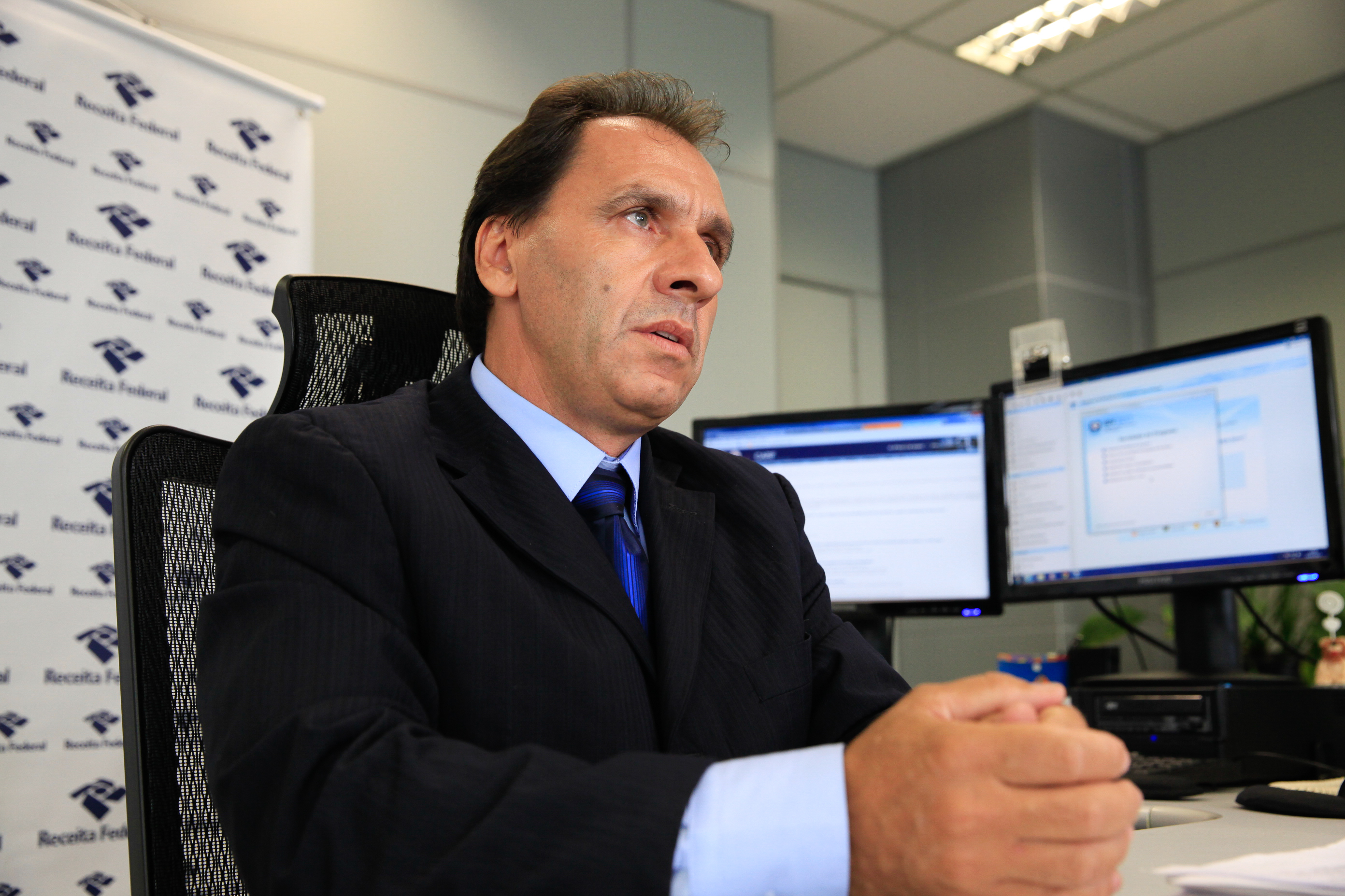 Imposto de Renda 2017. Saulo Figueiredo Pereira, Delegado da Receita Federal em Florianópolis.