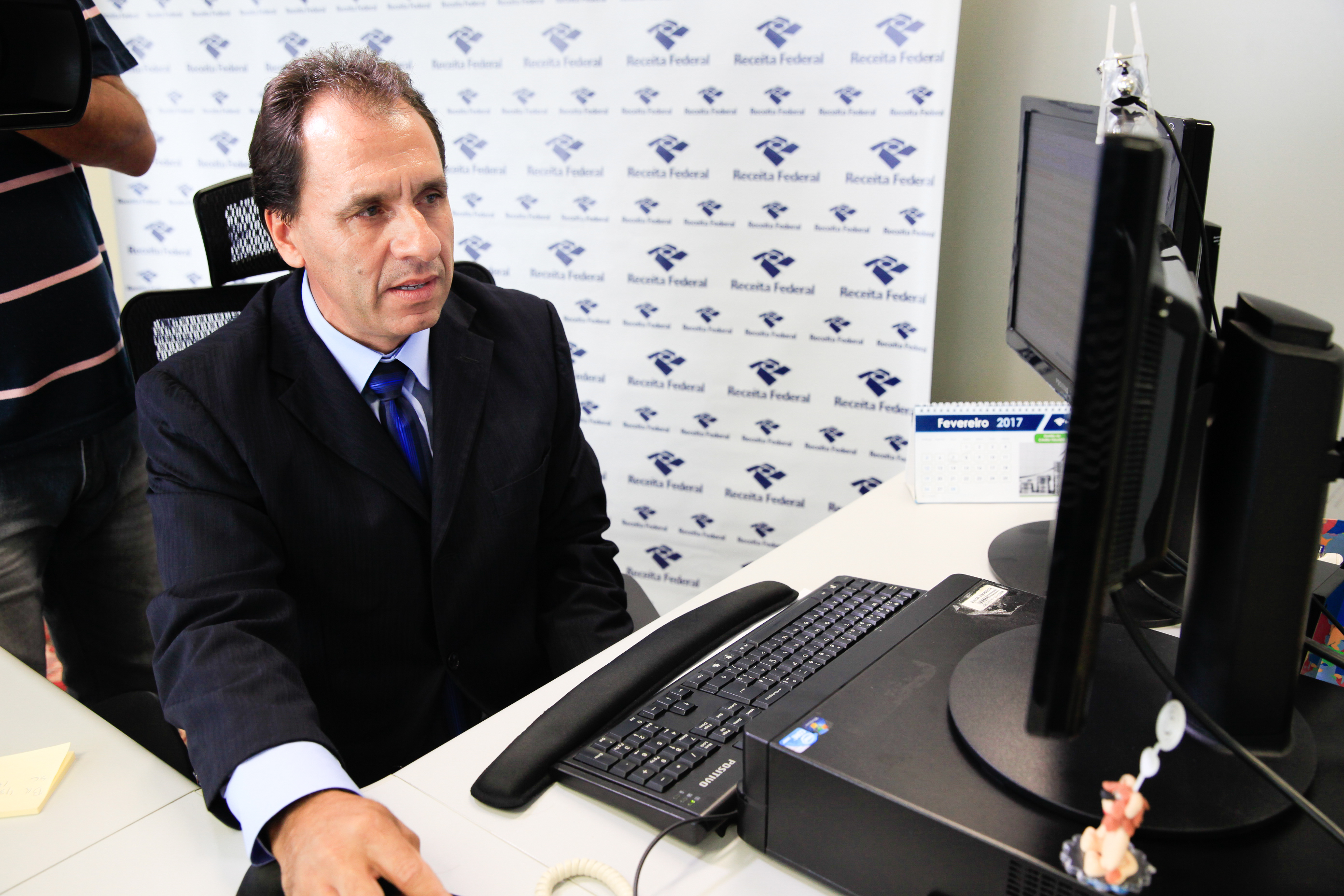 Imposto de Renda 2017. Saulo Figueiredo Pereira, Delegado da Receita Federal em Florianópolis.