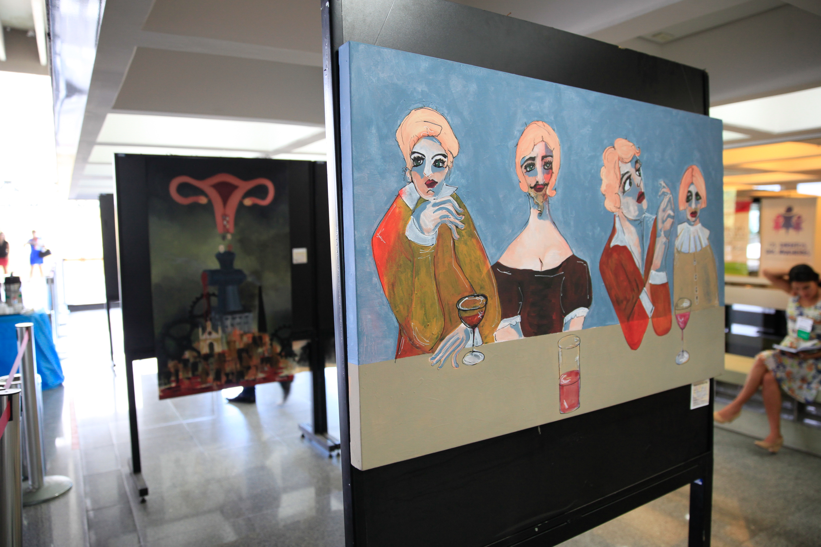 Exposição Conexões Viscerais.