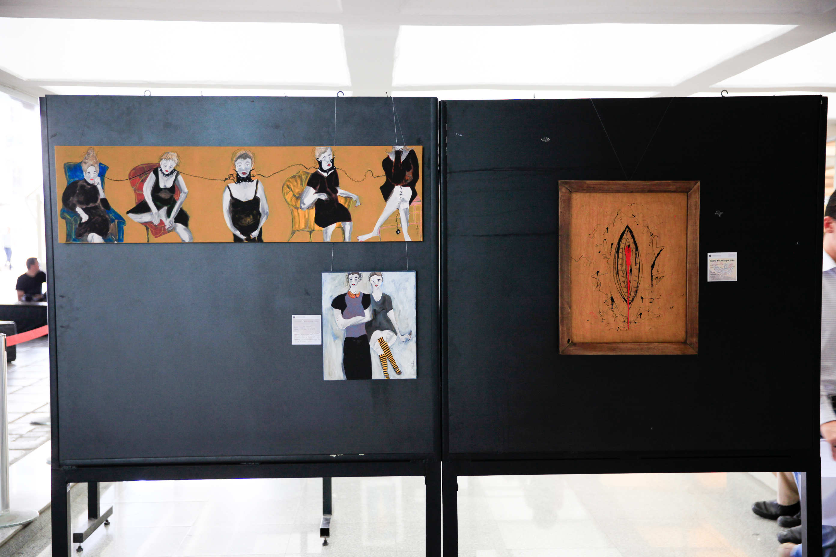Exposição Conexões Viscerais.