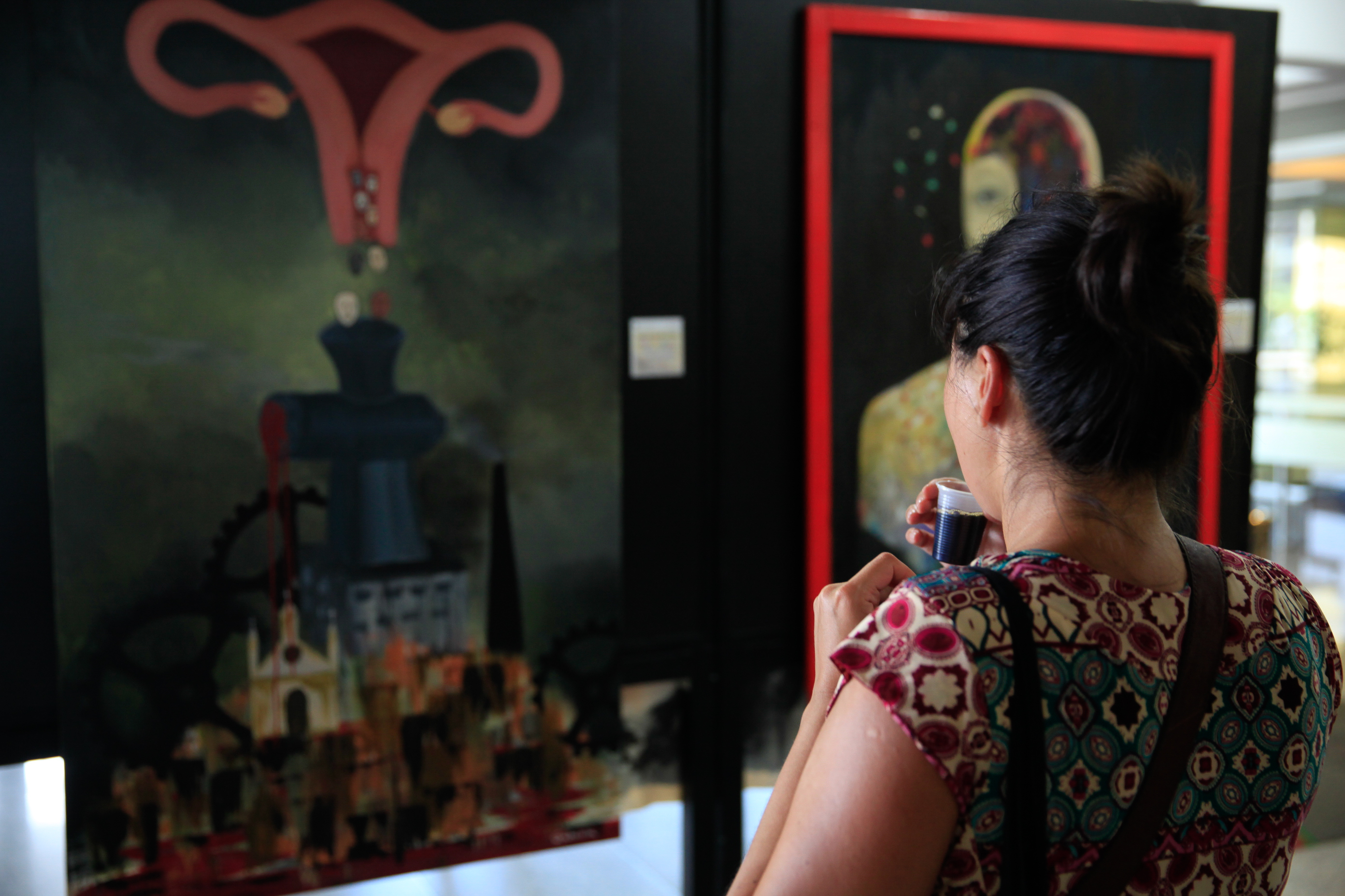 Exposição Conexões Viscerais.