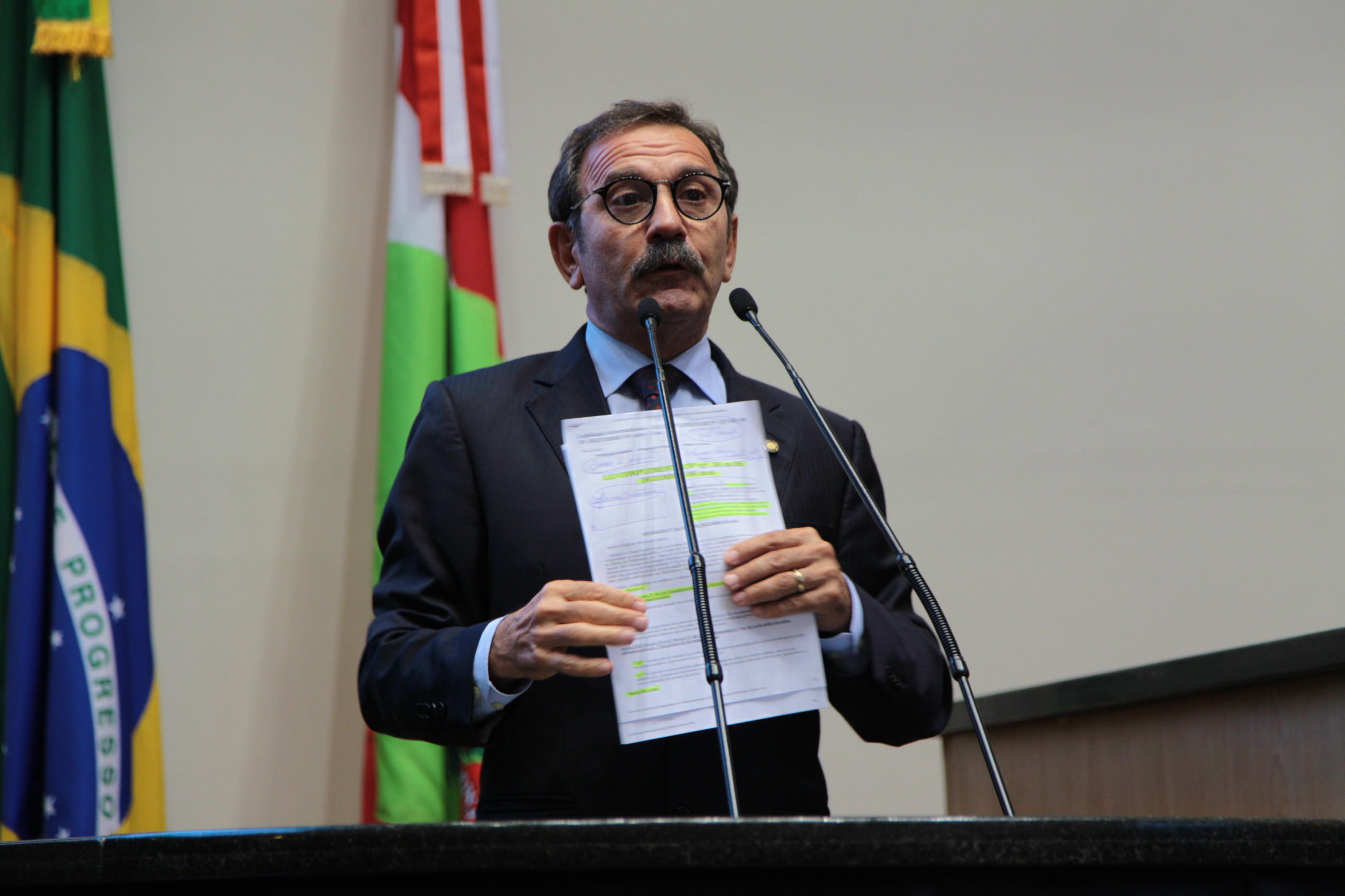Sessão Ordinária.  Deputado Serafim Venzon (PSDB) .