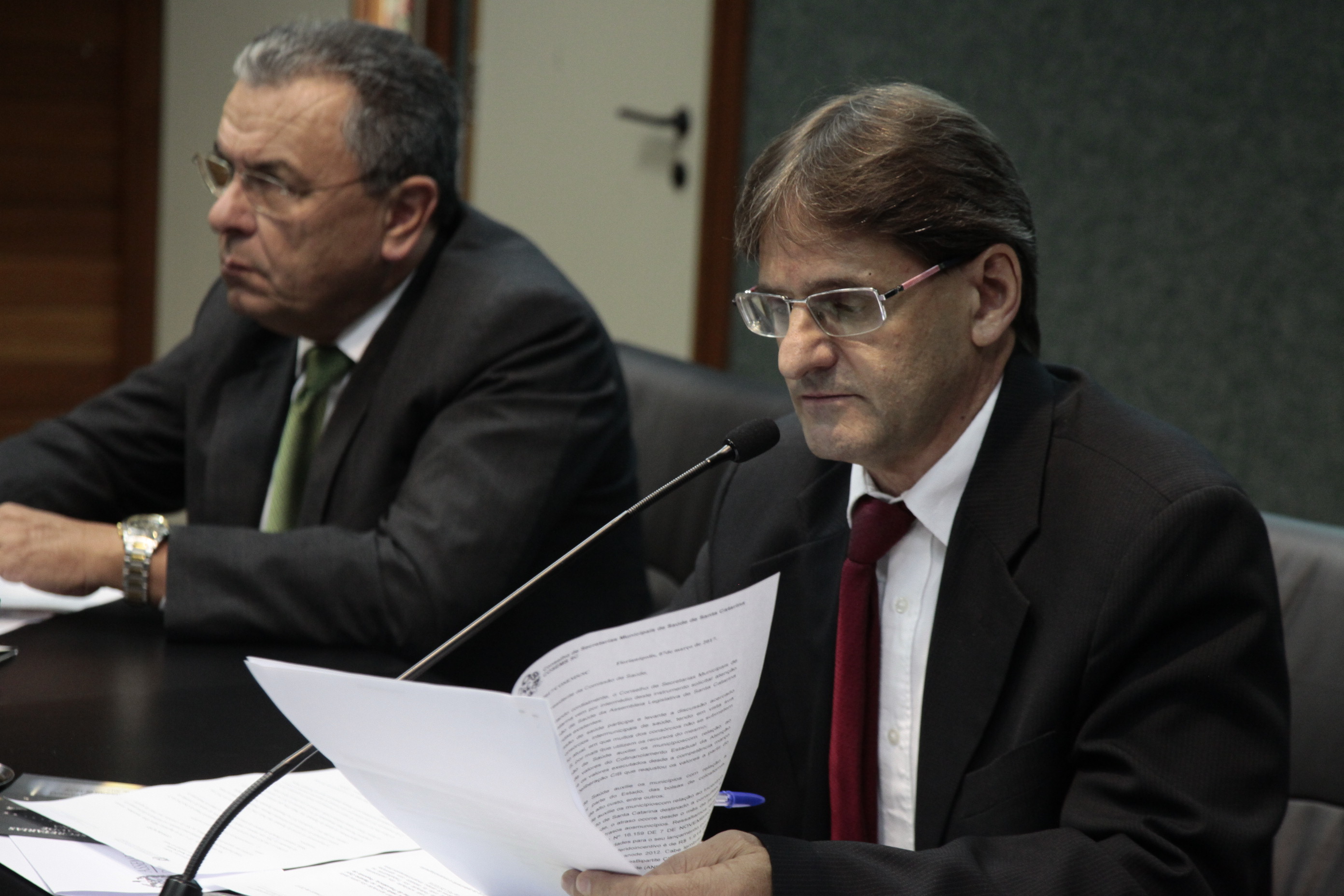 Comissão de Saúde.