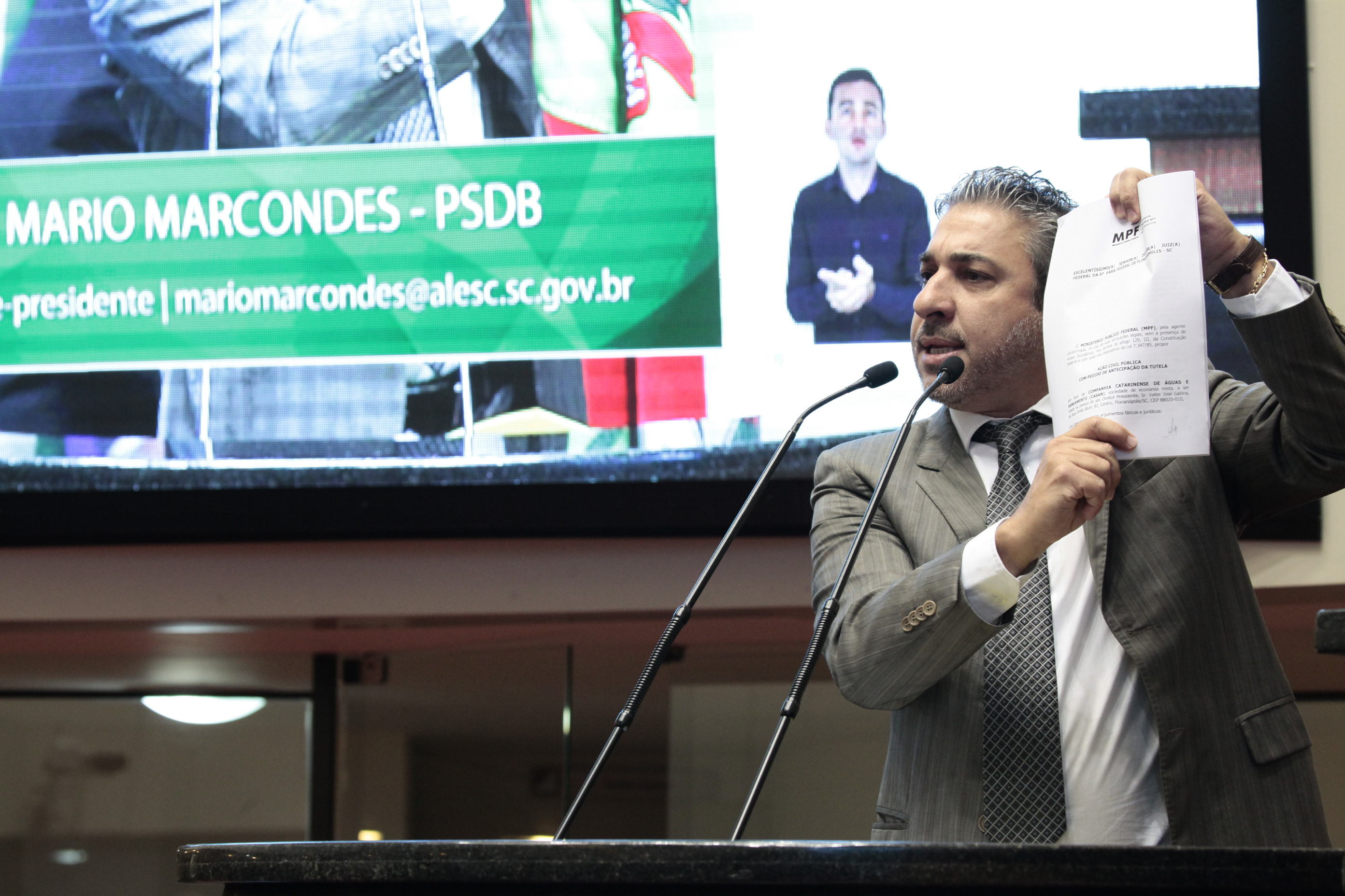 Deputado Mário Marcondes (PSDB). Sessão Ordinária.