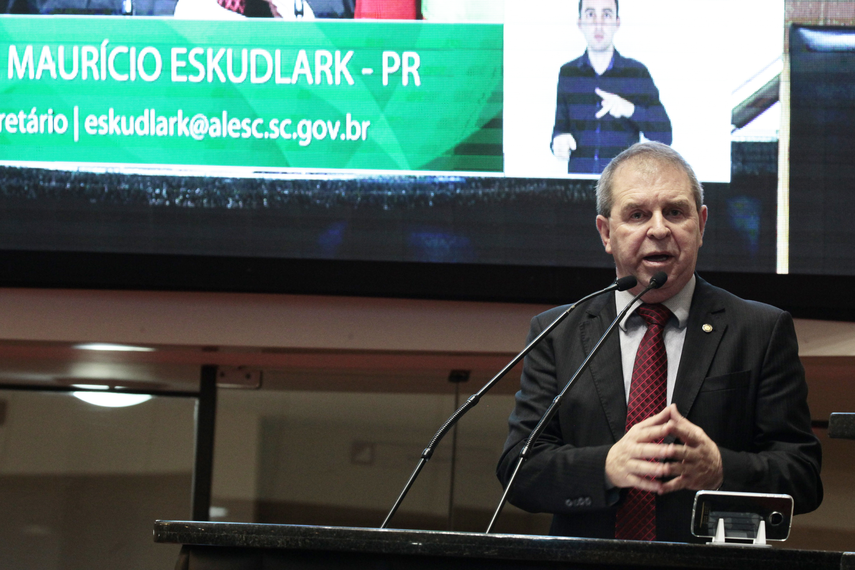Deputado Maurício Eskudlark (PR). Sessão Ordinária.