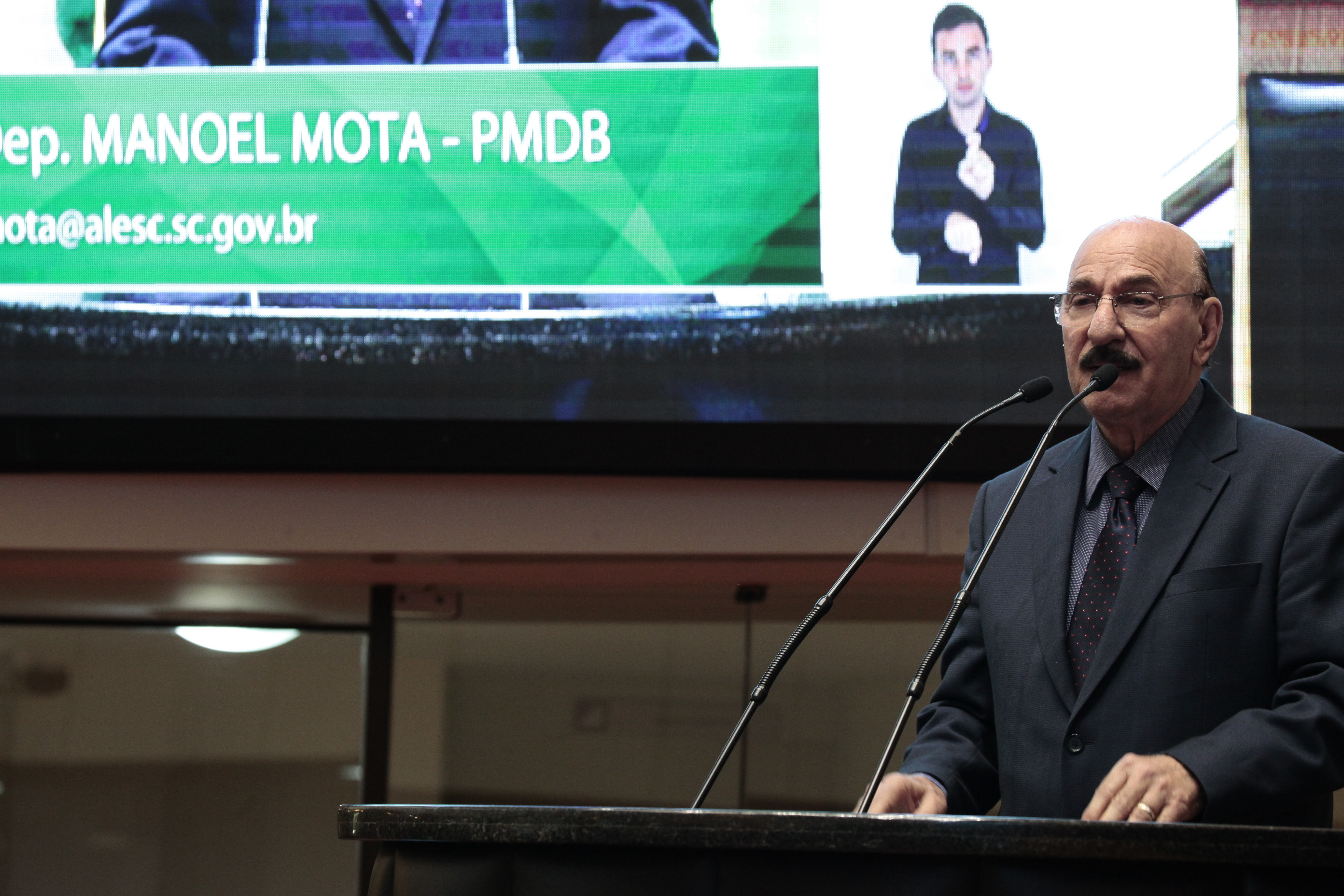 Deputado Manoel Mota (PMDB). Sessão Ordinária.