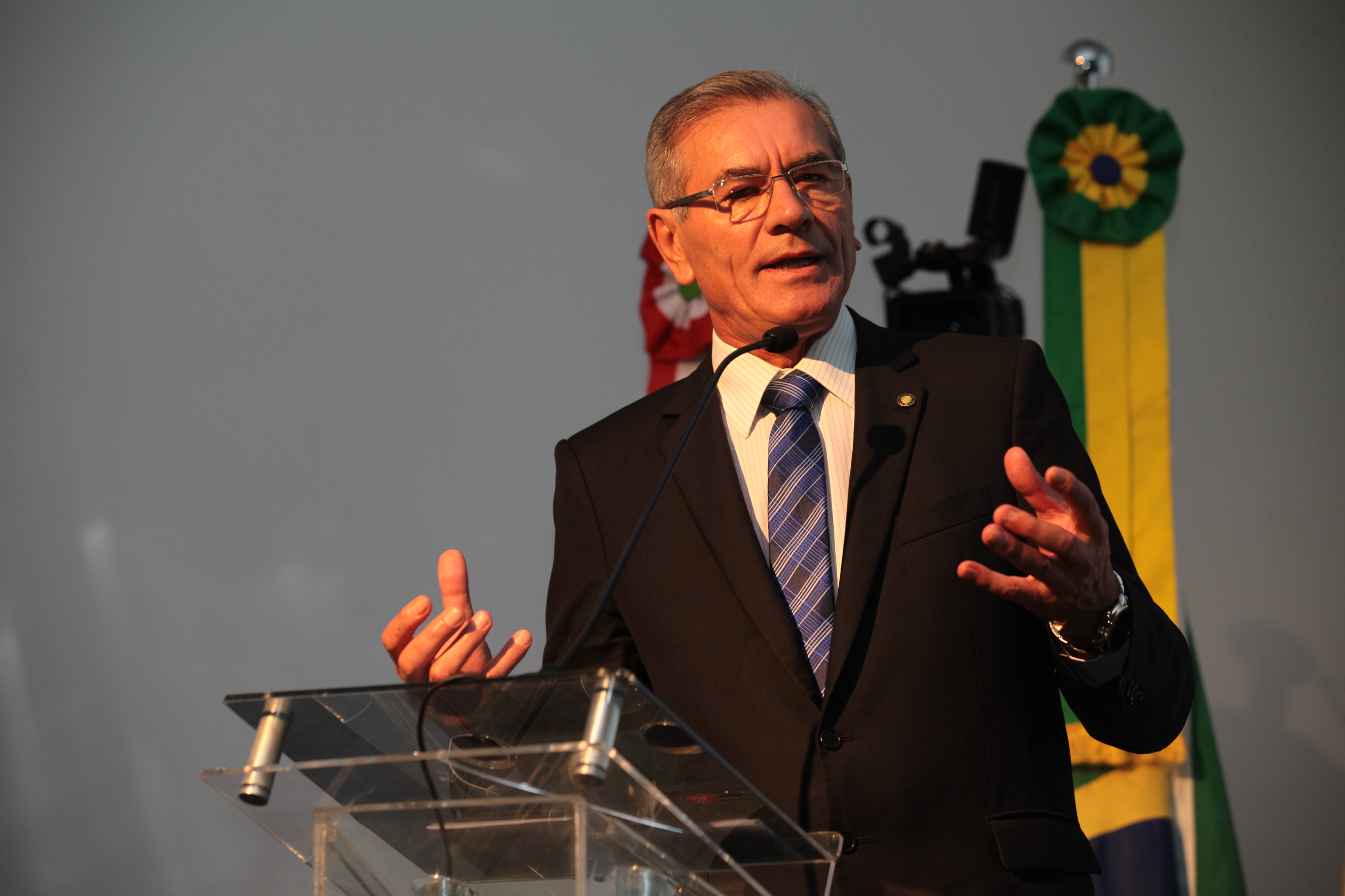 Posse da Nova Diretoria daACAERT - Presidente da ALESC, deputado Silvio Drevek (PP)