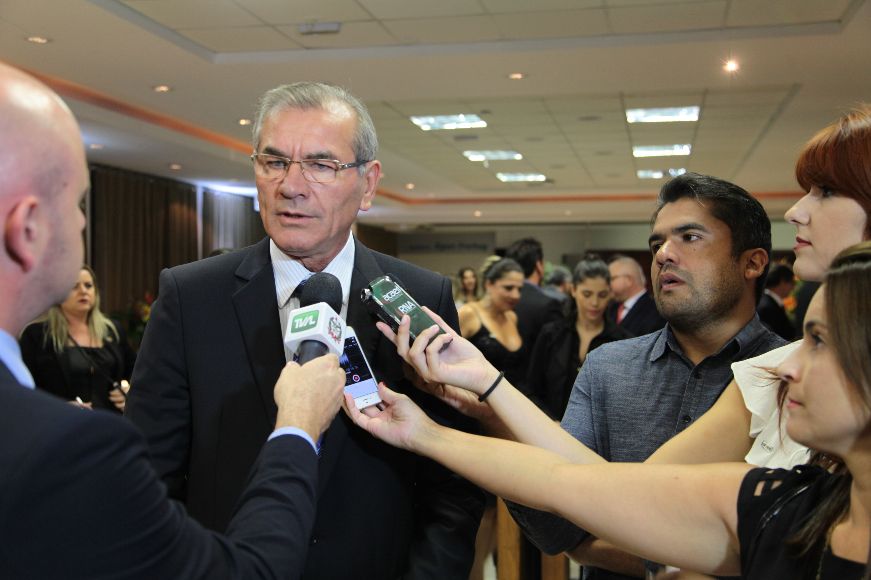 Posse da Nova Diretoria daACAERT - Presidente da ALESC, deputado Silvio Drevek (PP)