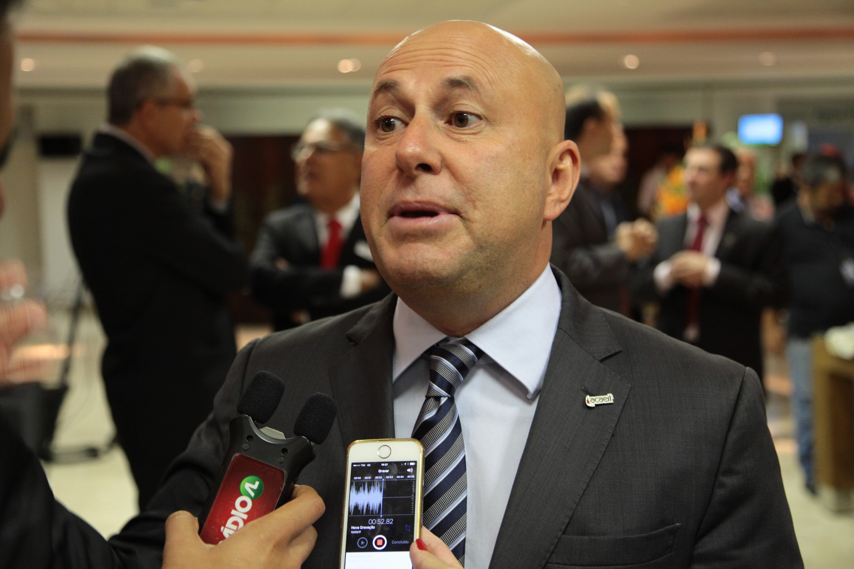 Posse da Nova Diretoria daACAERT - Marcelo Petreli, novo presidente da ACAERT