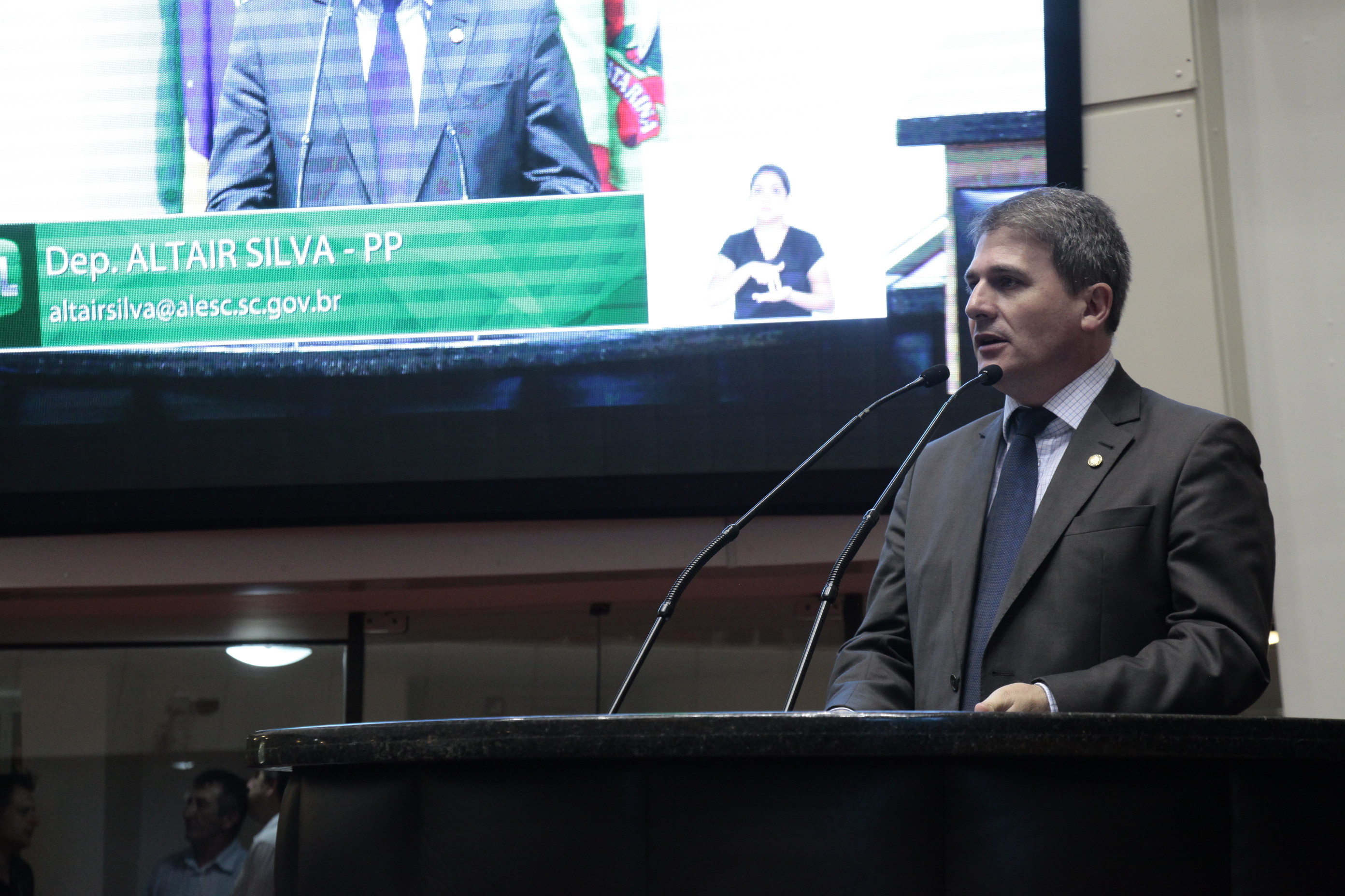 Sessão Plenária. Deputado Altair Silva (PP)