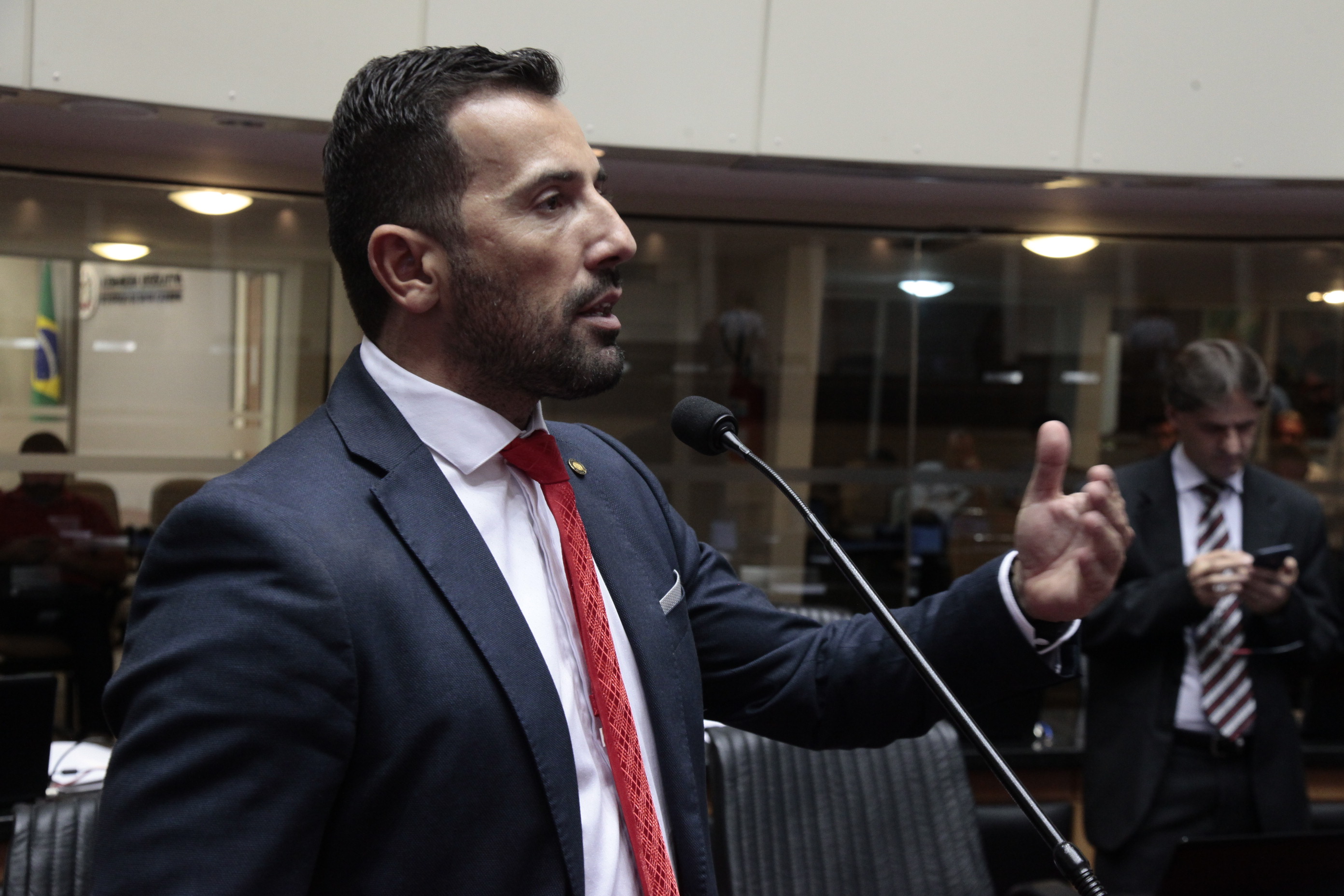Sessão Plenária. Deputado Patrício Destro (PSB)