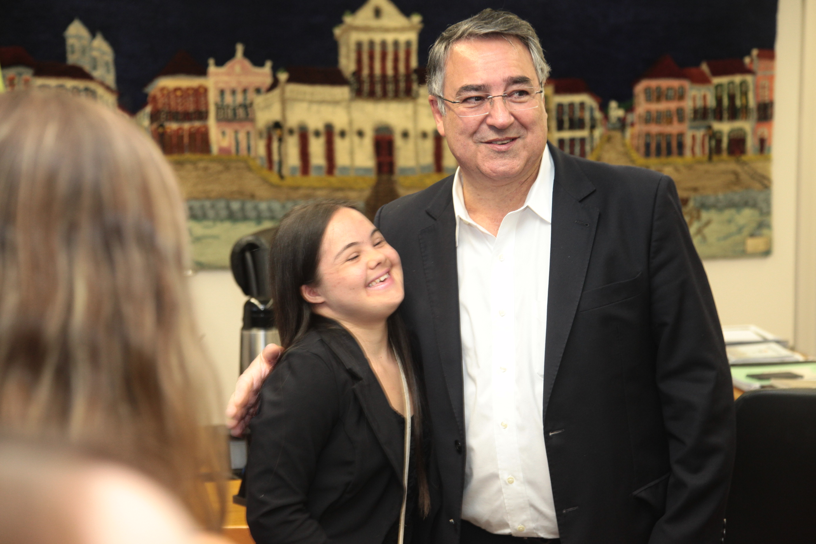 Associações Amor para Down e Amigo Down reúnem-se com Governador de SC.