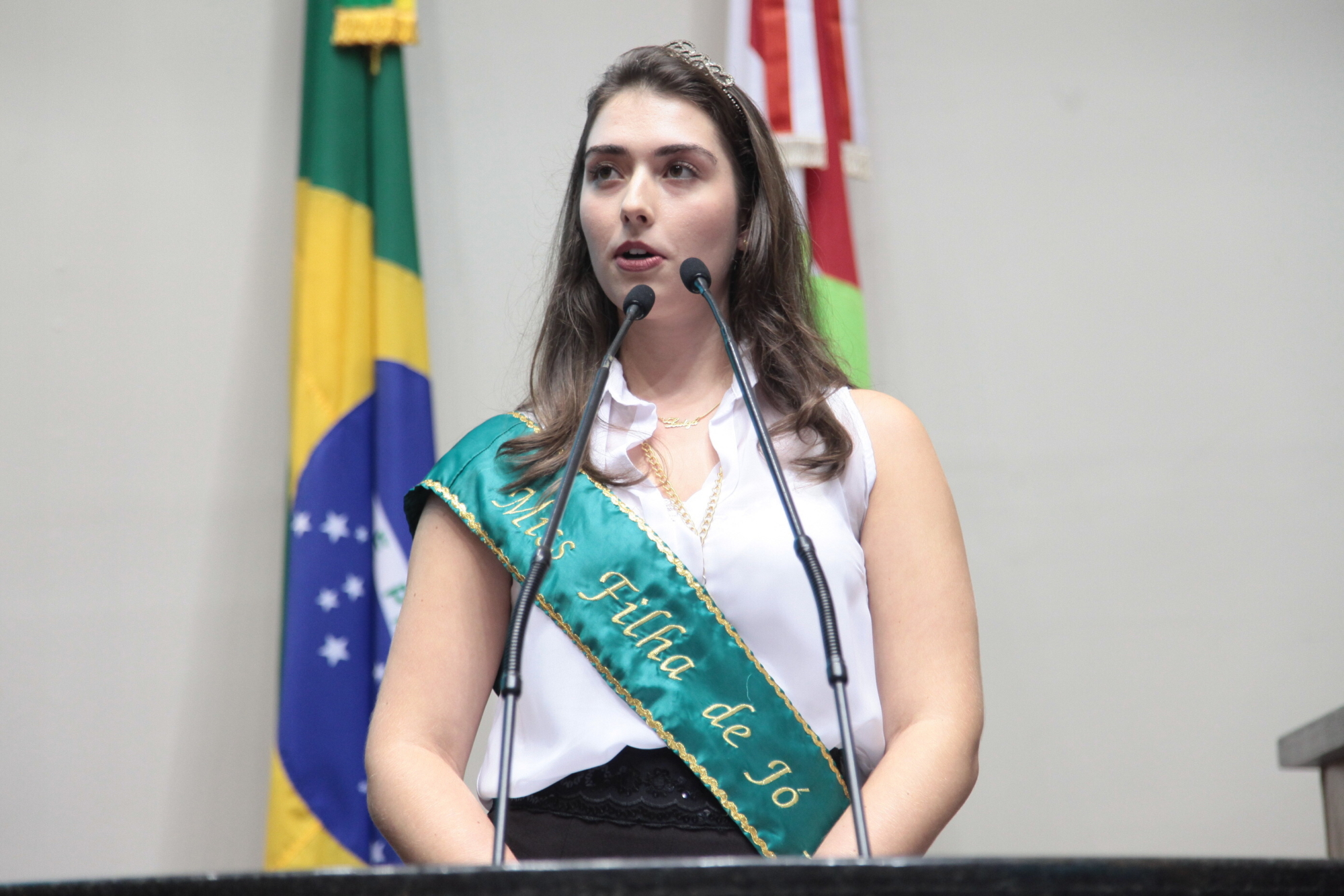 Luiza Ludvig de Sousa, miss jurisdicional para o estado de Santa Catarina.