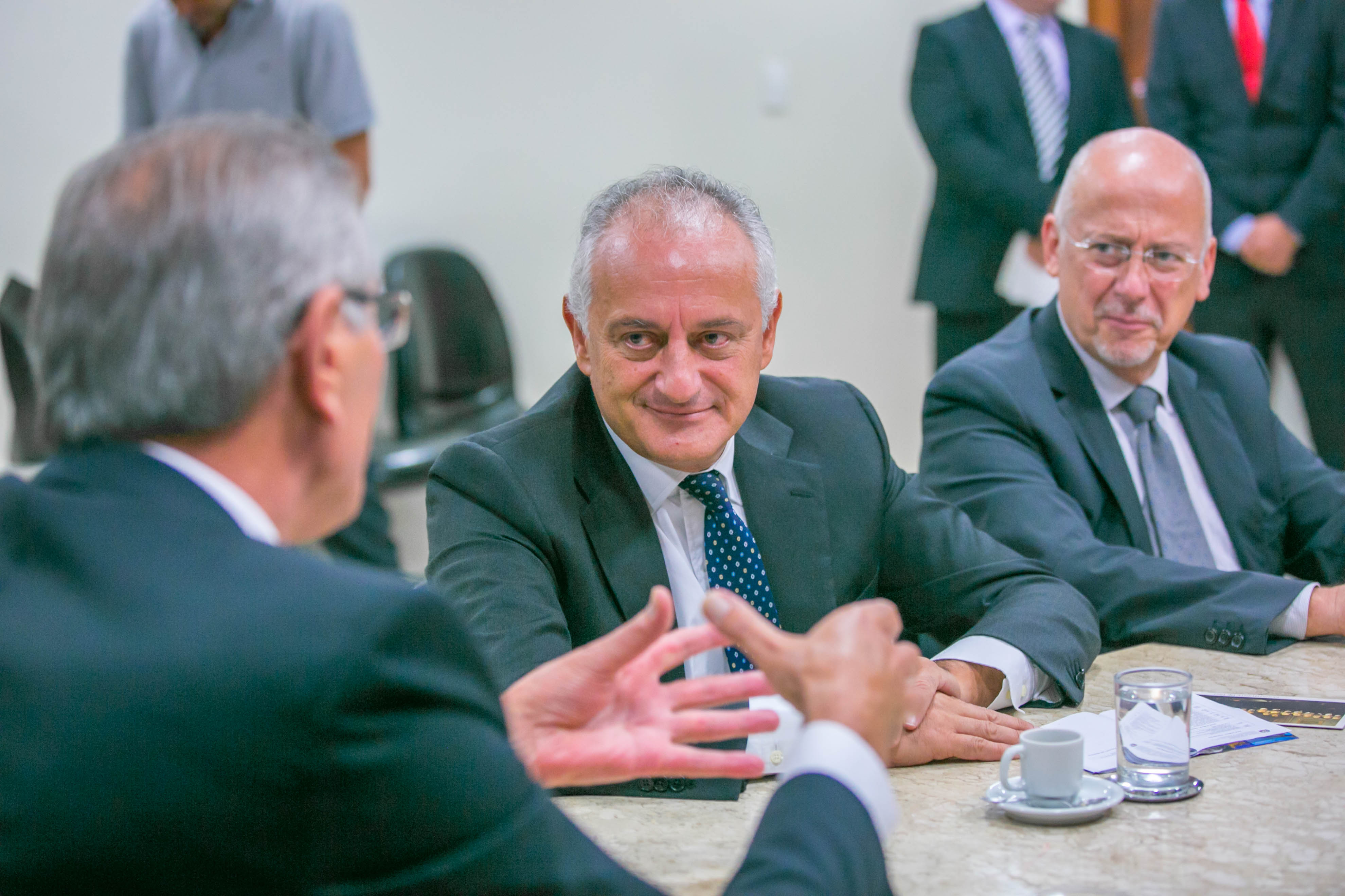 Visita do Embaixador da Itália na Presidência da ALESC
