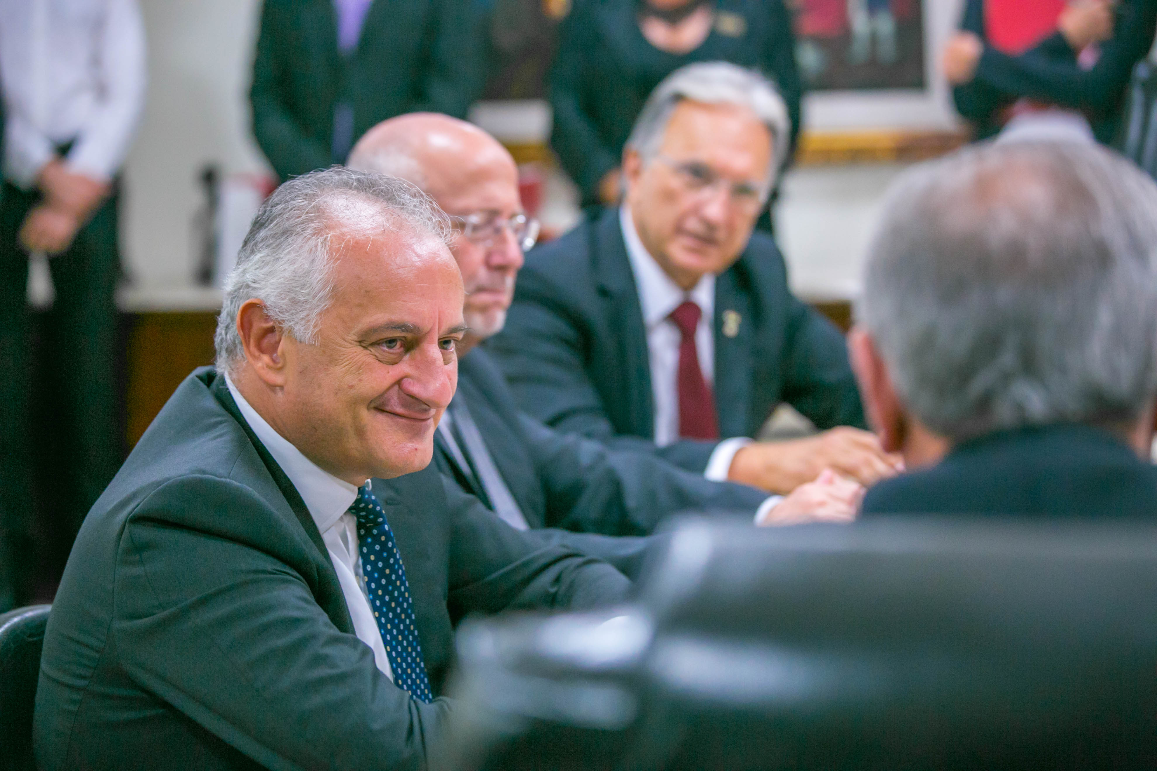 Visita do Embaixador da Itália na Presidência da ALESC