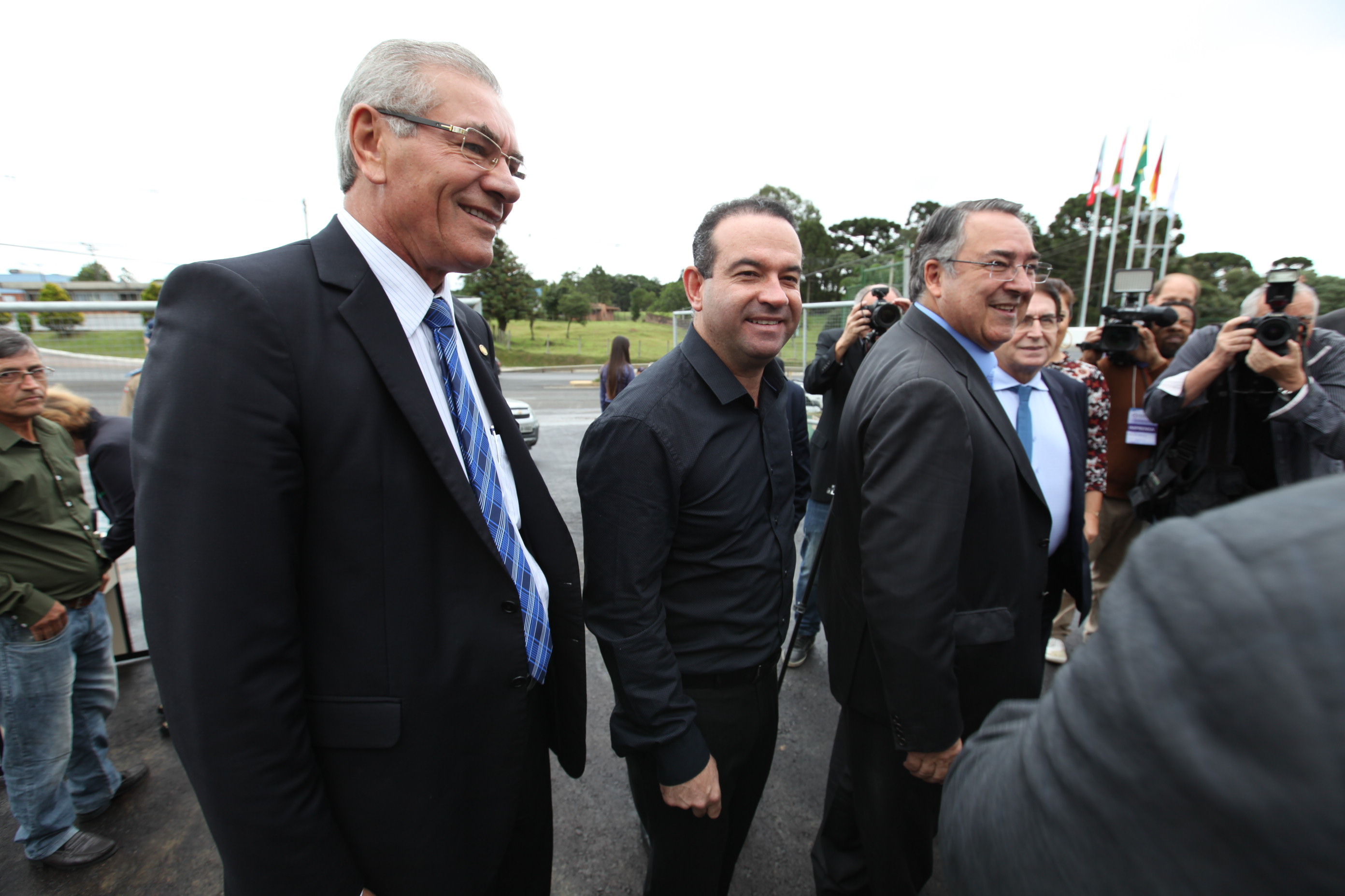 Presidente comparece à Inauguração de fábrica em Mafra.