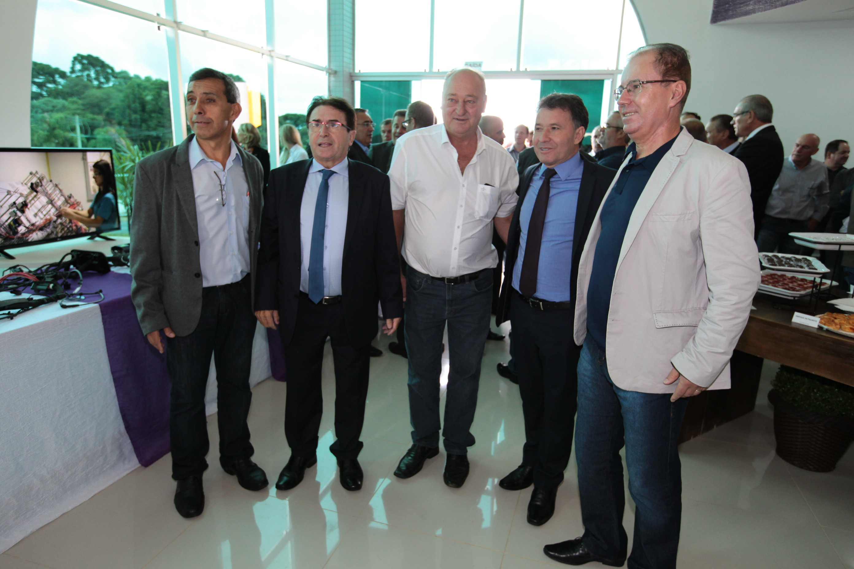 Presidente comparece à Inauguração de fábrica em Mafra.