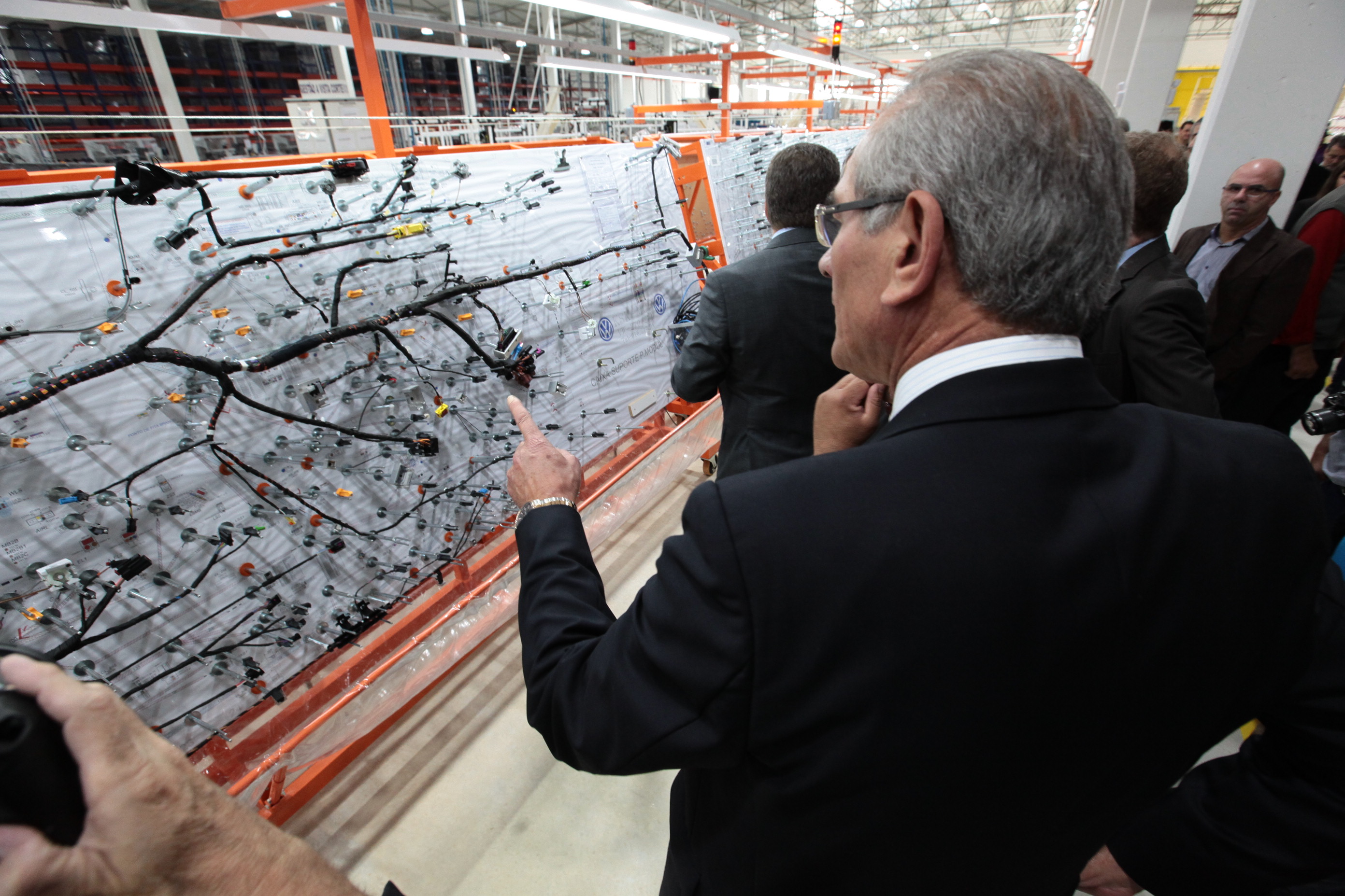 Presidente comparece à Inauguração de fábrica em Mafra.