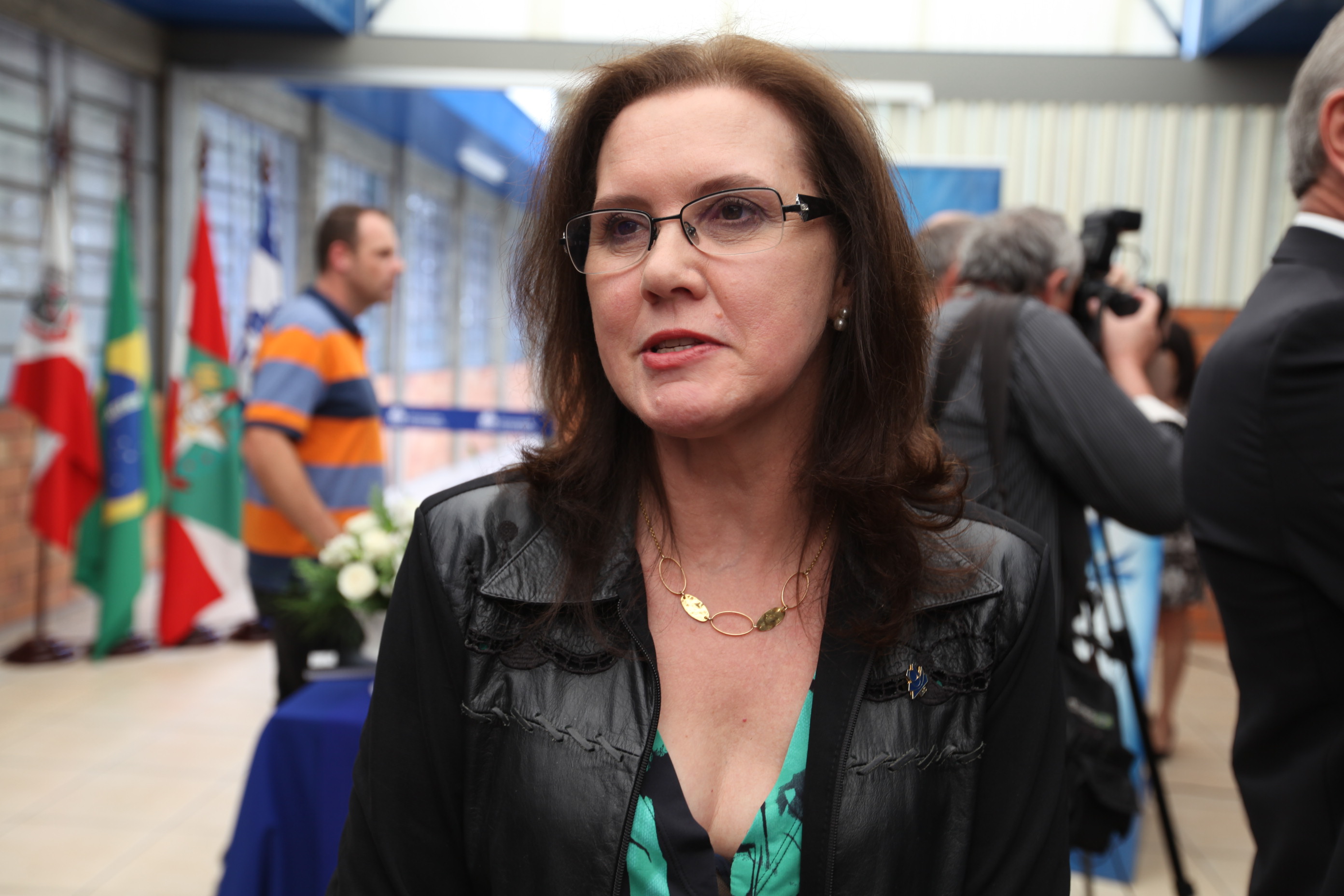 Reitora da UnC Solange Sprandel da Silva
