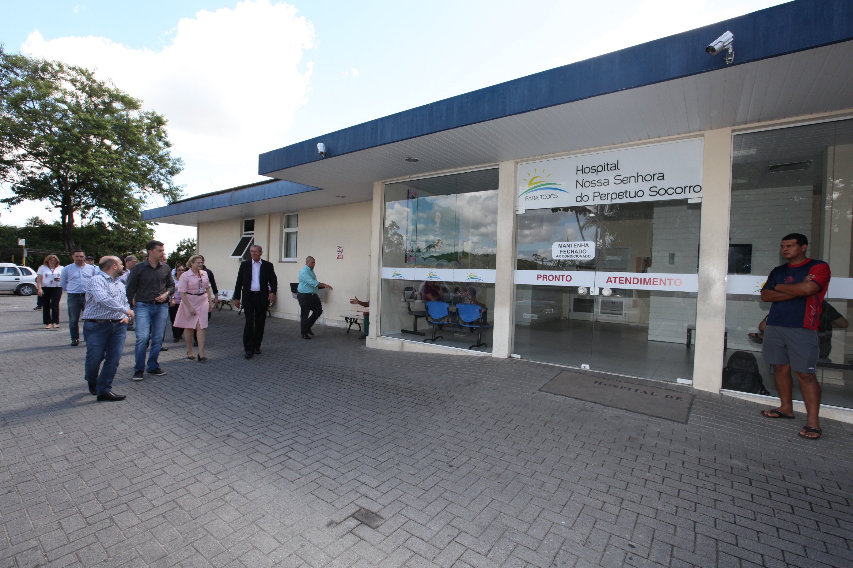 Visita ao Hospital de Gaspar