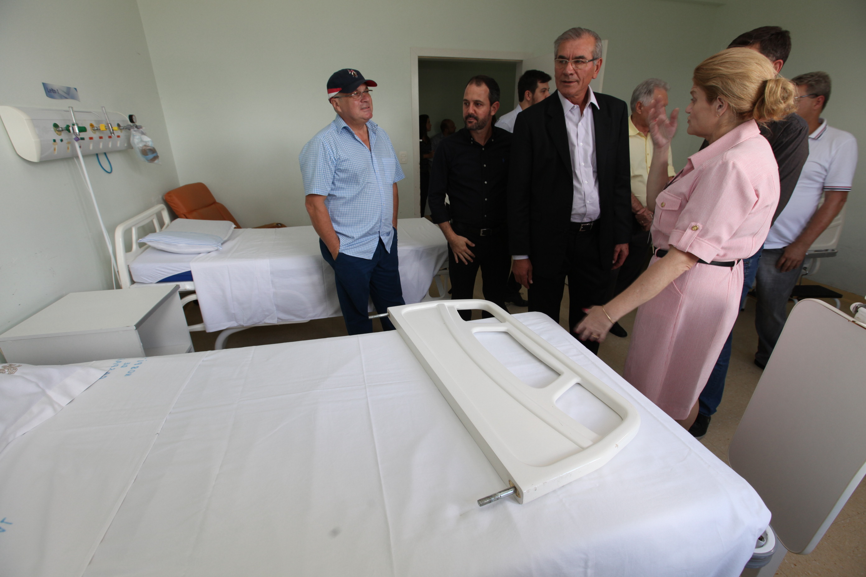 Visita ao Hospital de Gaspar Nossa Senhora do Perpétuo Socorro.