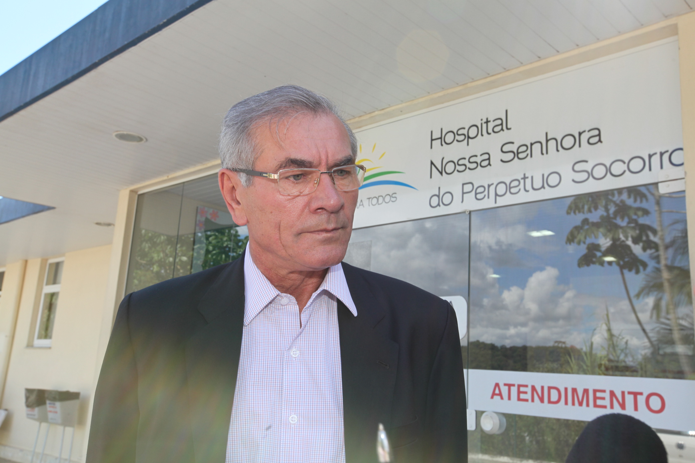 Visita ao Hospital de Gaspar Nossa Senhora do Perpétuo Socorro. Deputado Silvio Dreveck (PP)