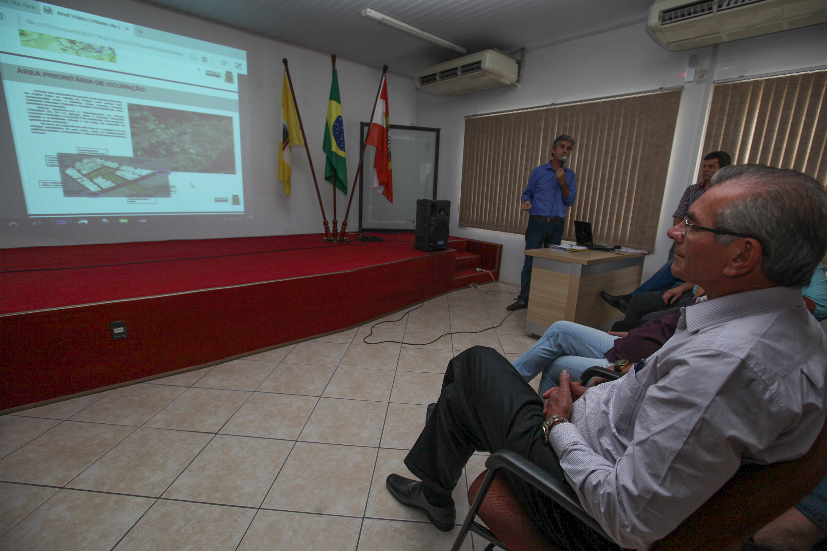 Apresentação da proposta de construção do Anel Viário em Gaspar