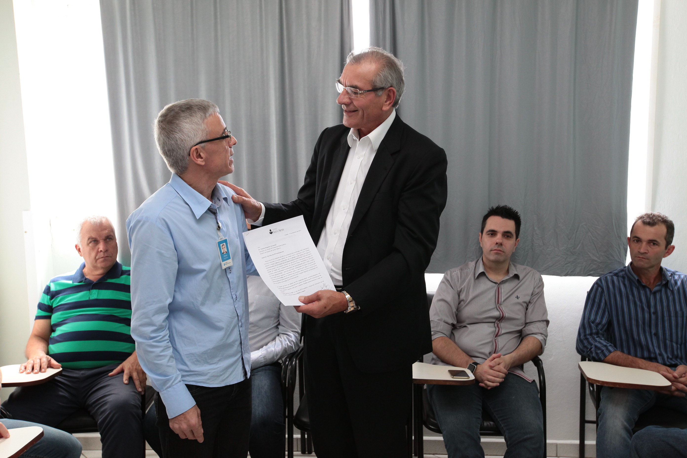 Visita ao Hospital Beatriz Ramos em Indaial.