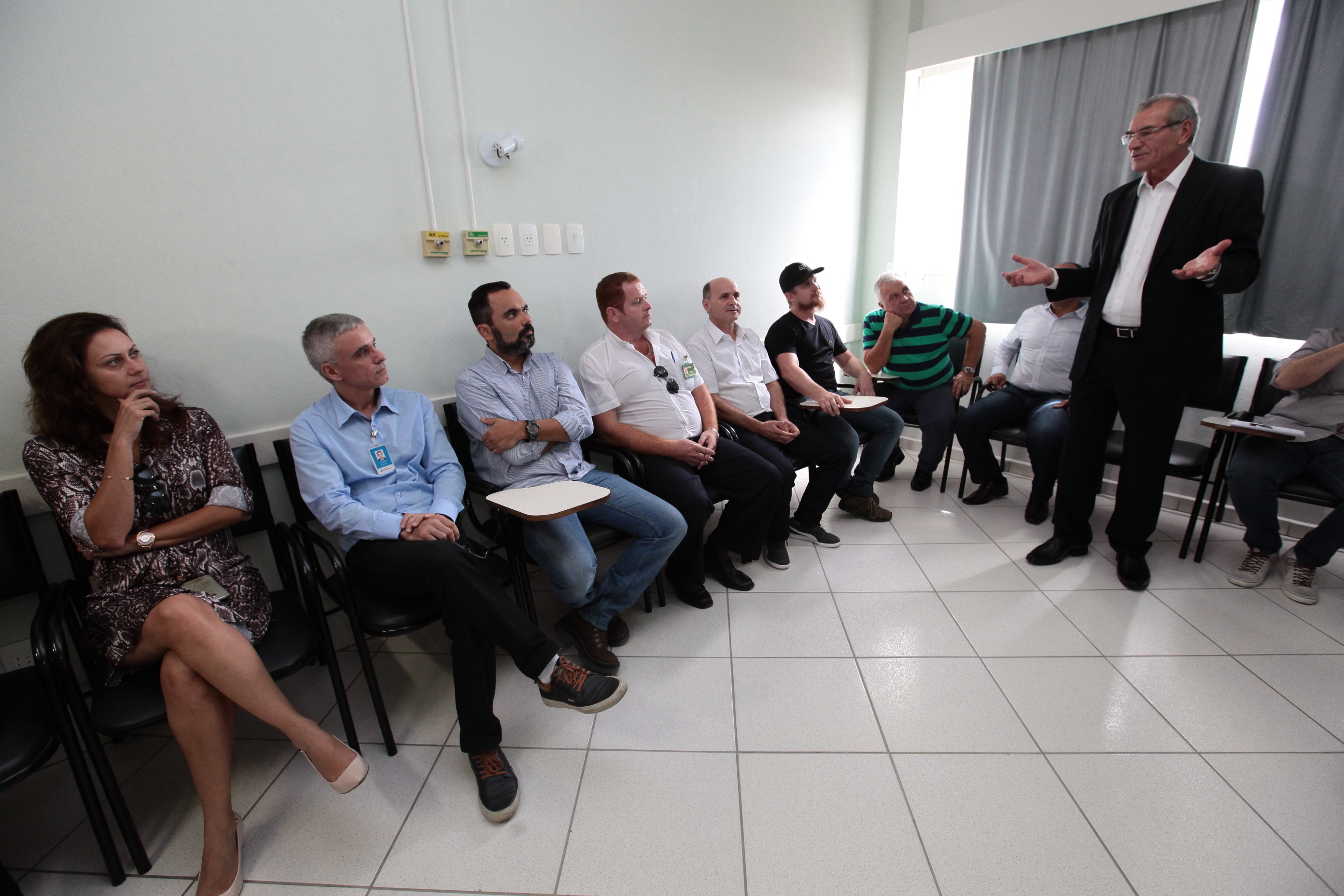 Visita ao Hospital Beatriz Ramos em Indaial.