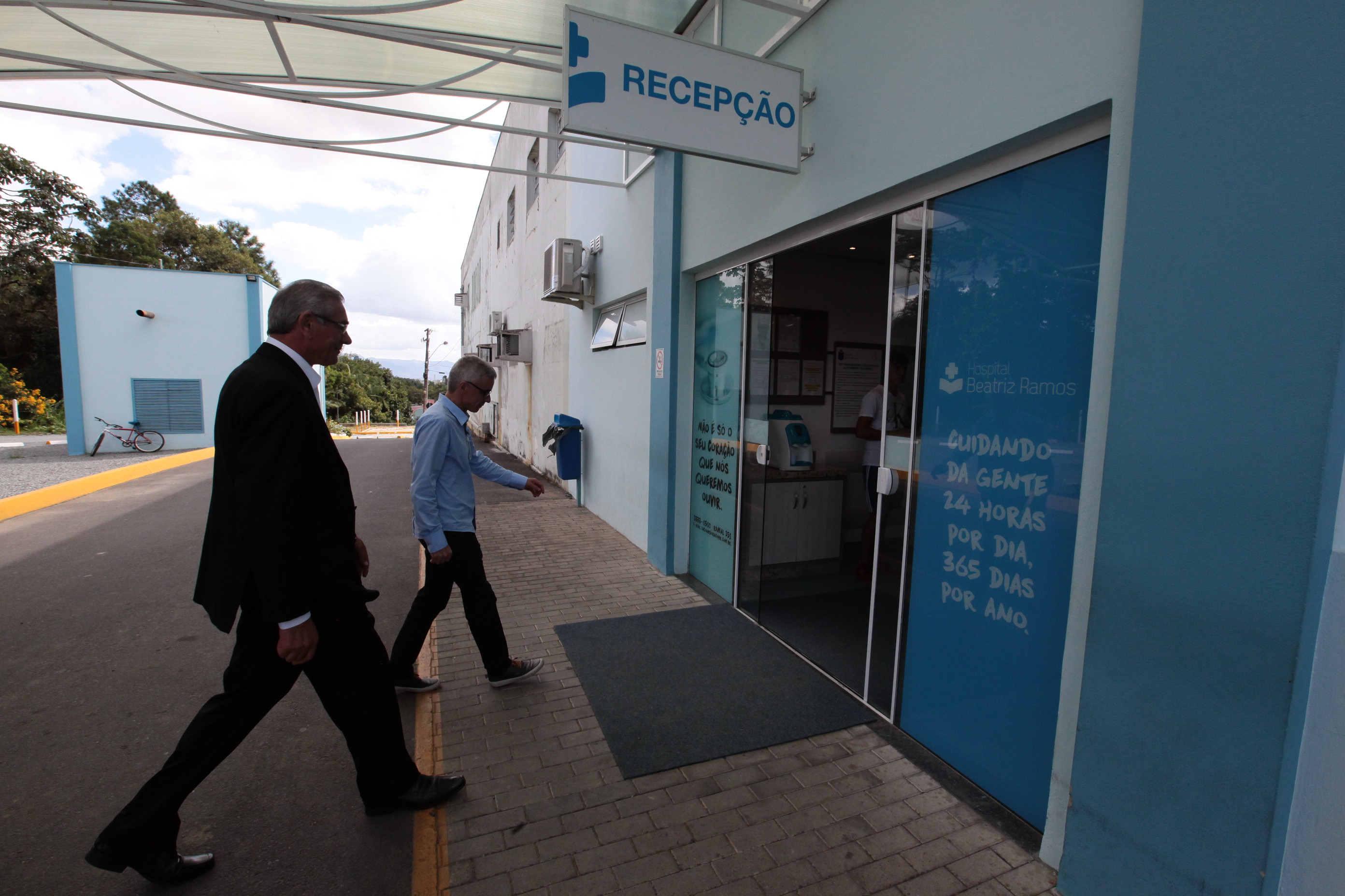 Visita ao Hospital Beatriz Ramos em Indaial.