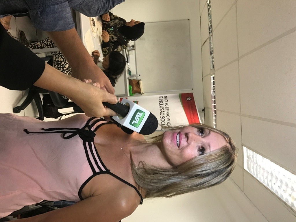 Janaína Santos, idealizadora do projeto 