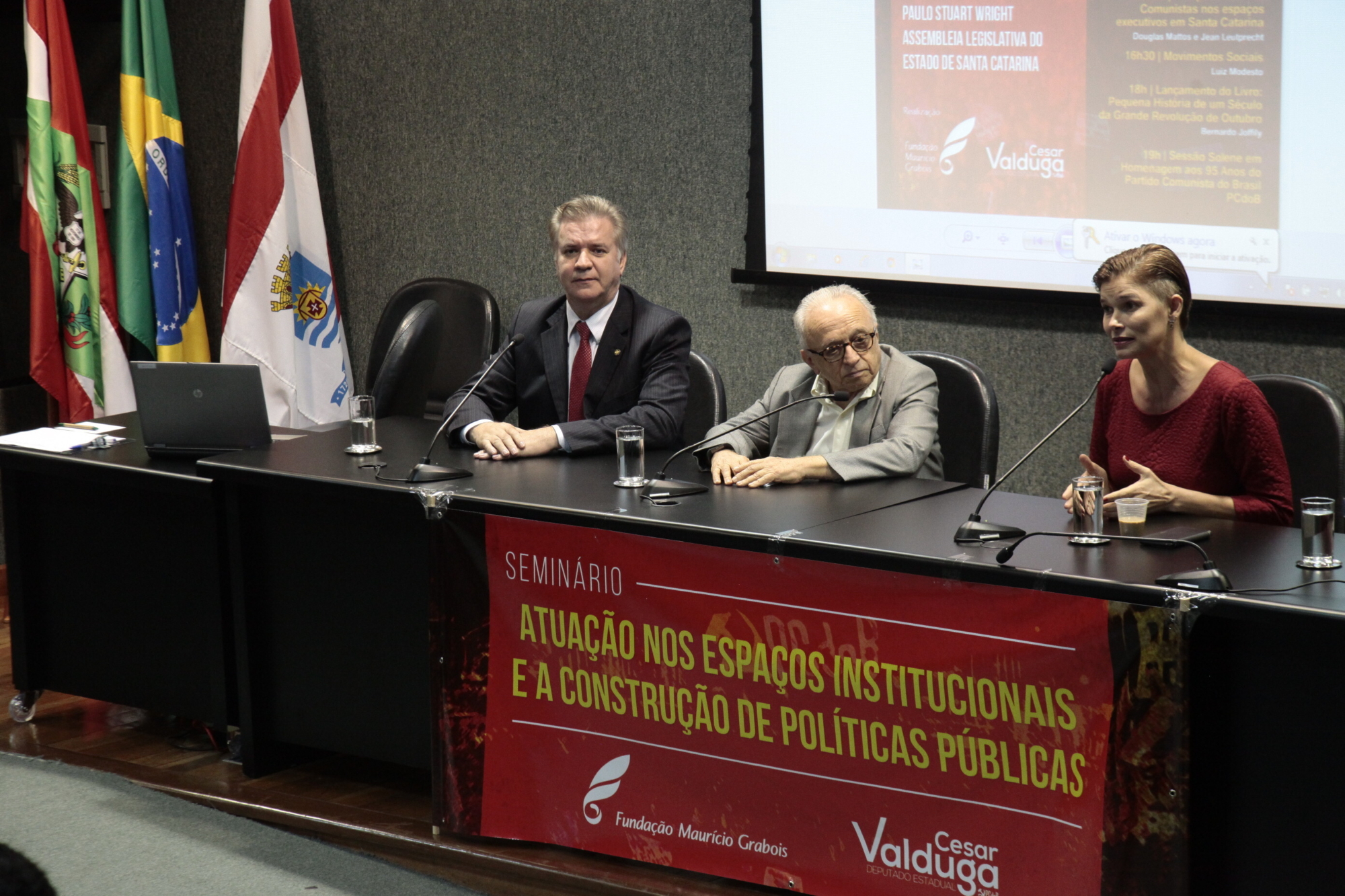 Seminário na Alesc abre as celebrações em torno dos 95 anos do PCdoB