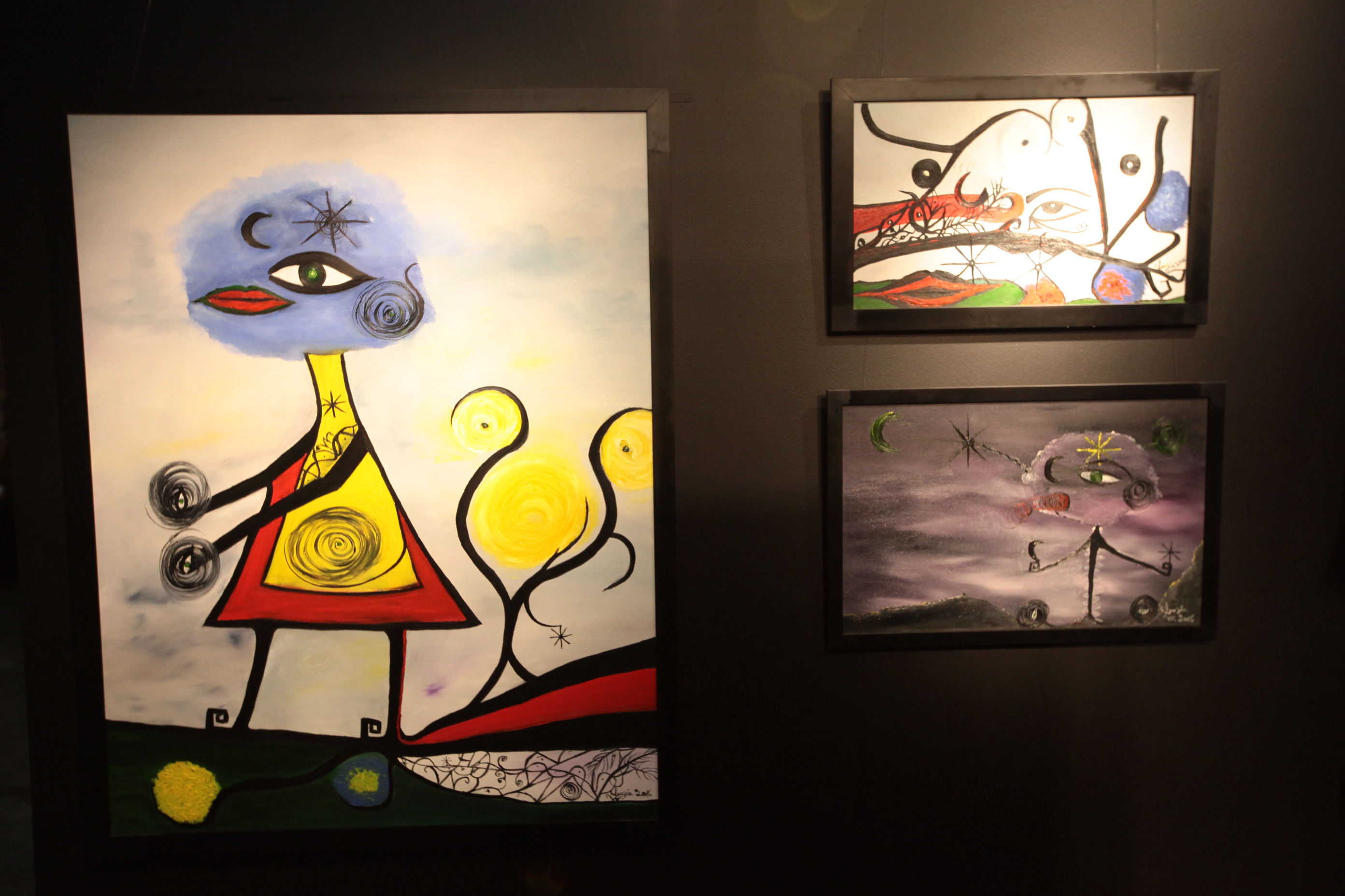 Exposição Mãos que criam - Artista plástica Luzia Werlich Zacchi.