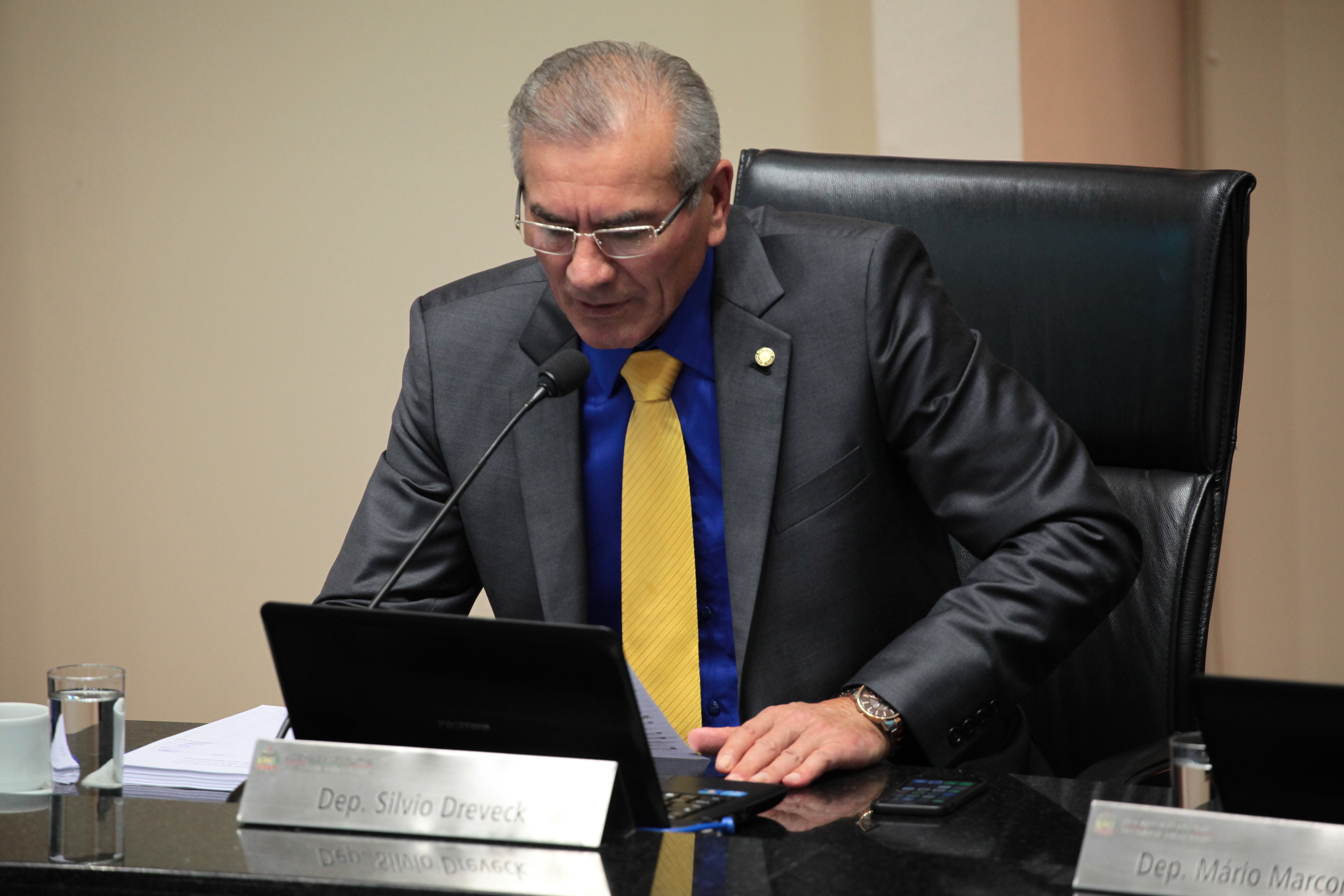 Sessão Ordinária da Assembleia Legislativa do Estado de Santa Catarina.  Deputado Silvio Dreveck (PP)