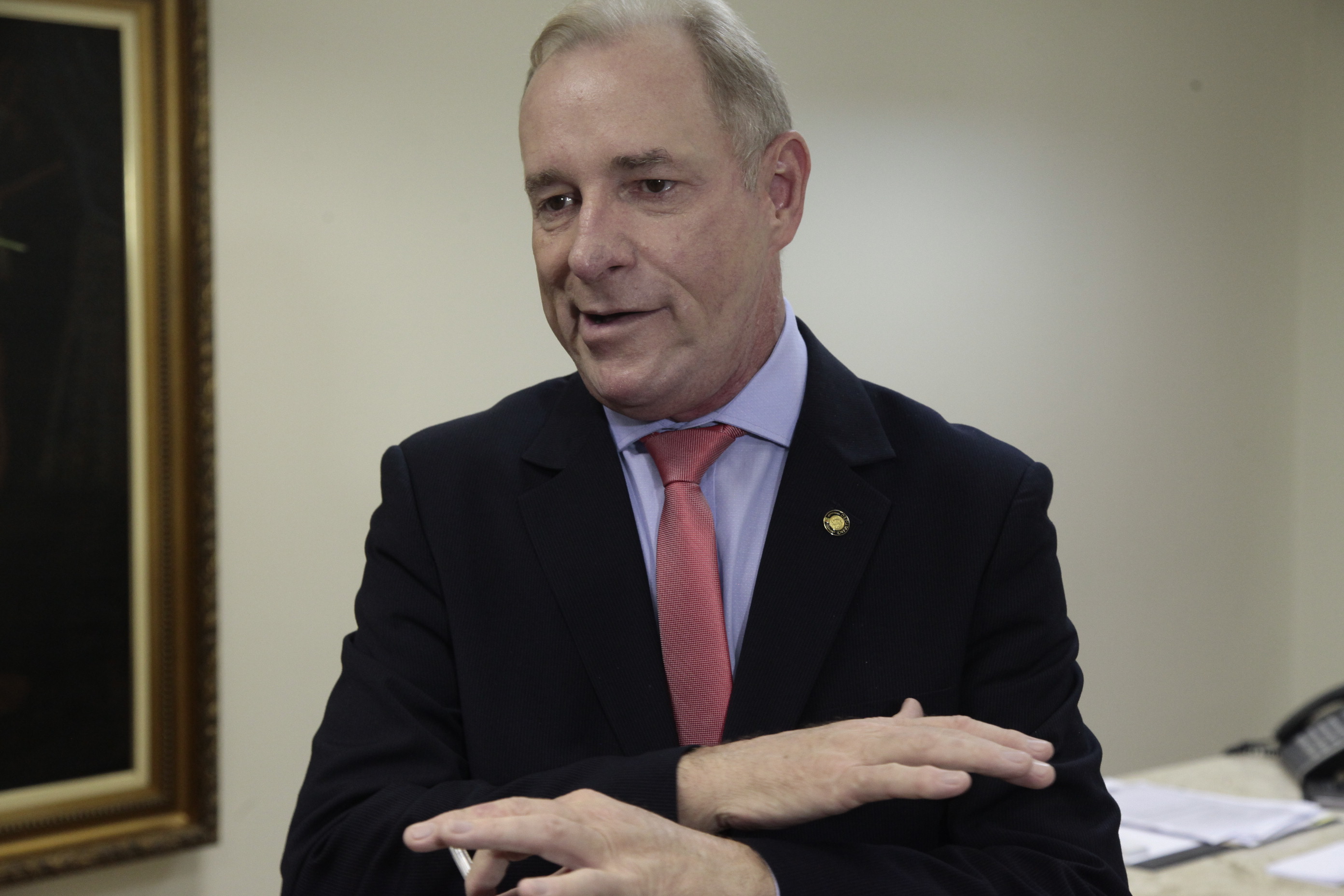 Entrevista Coletiva com o Deputado Aldo Schneider (PMDB)
