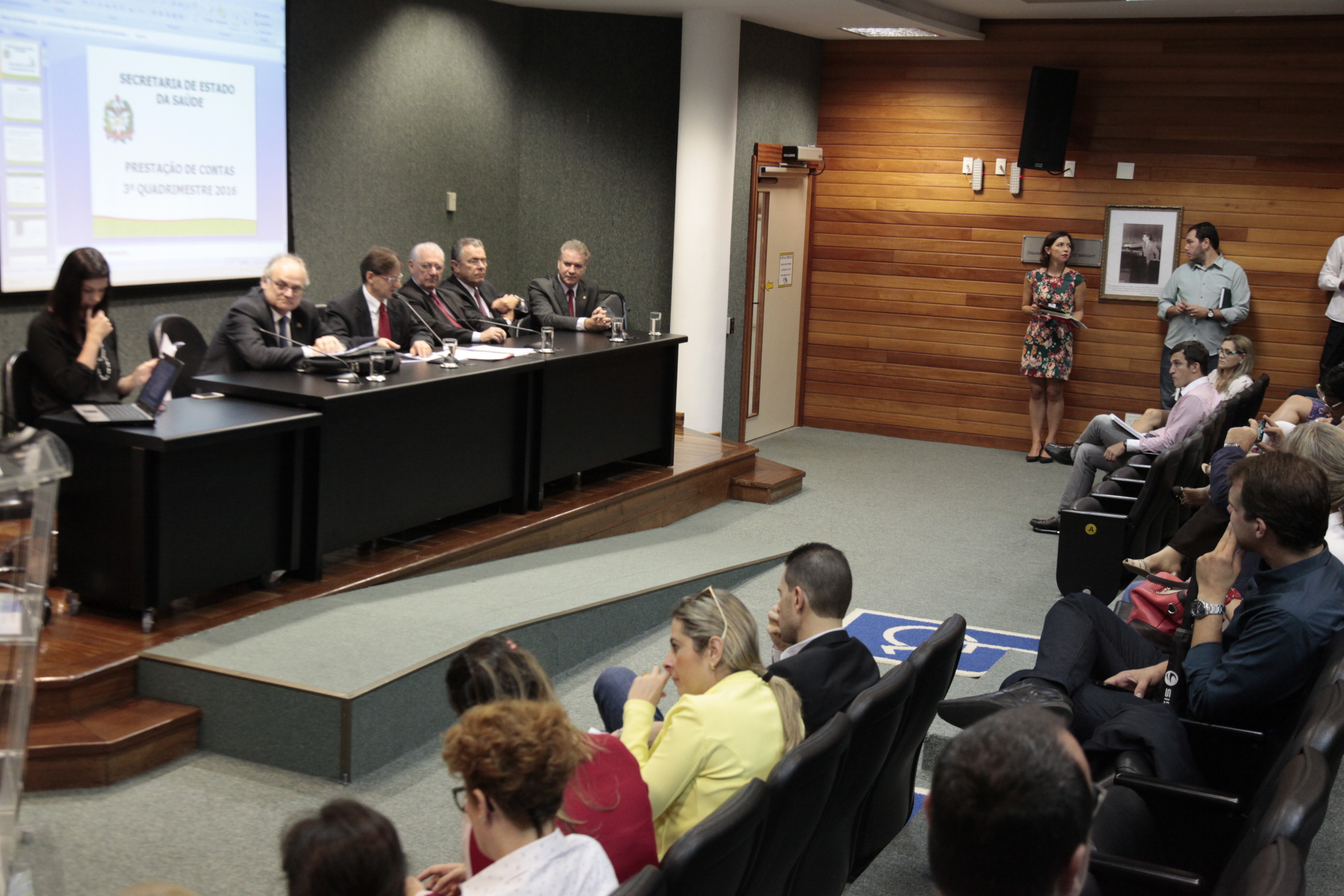 Secretaria de Estado da Saúde Faz Prestação de Contas do Terceiro Quadrimestre de 2016.