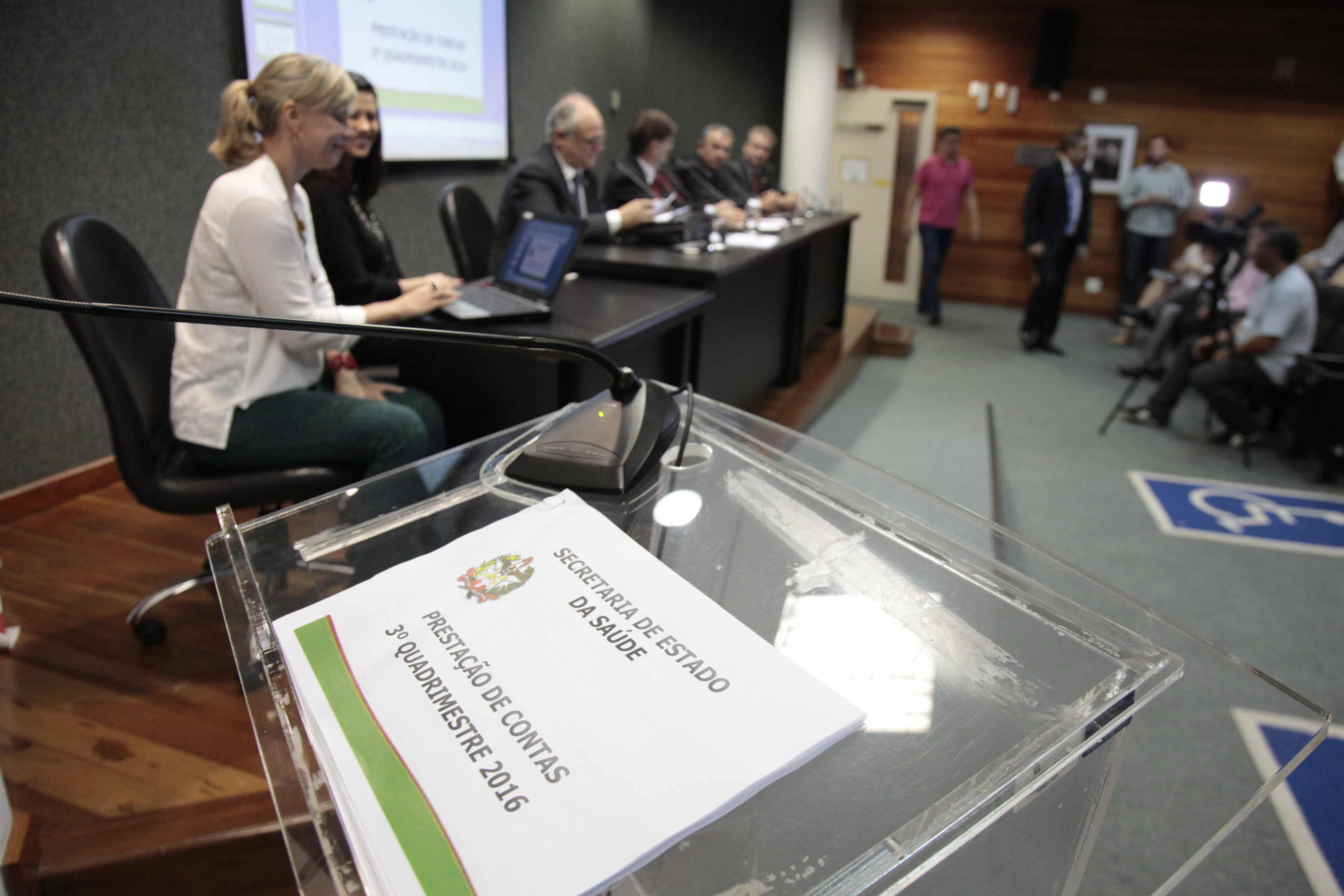 Secretaria de Estado da Saúde Faz Prestação de Contas do Terceiro Quadrimestre de 2016.